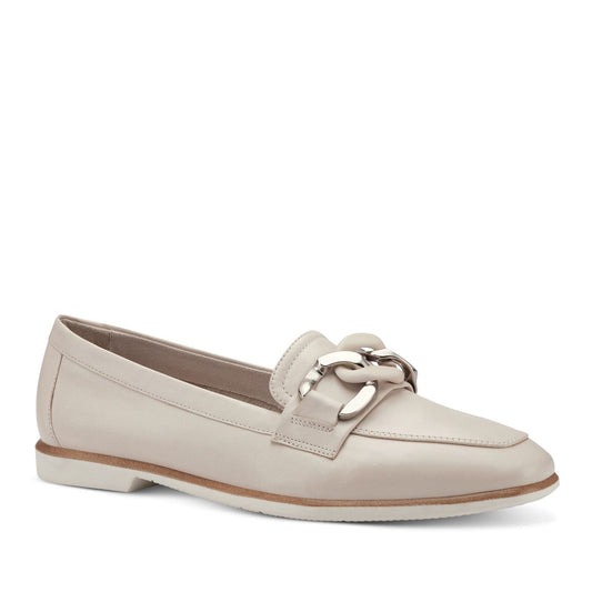 Women's Beige Loafers