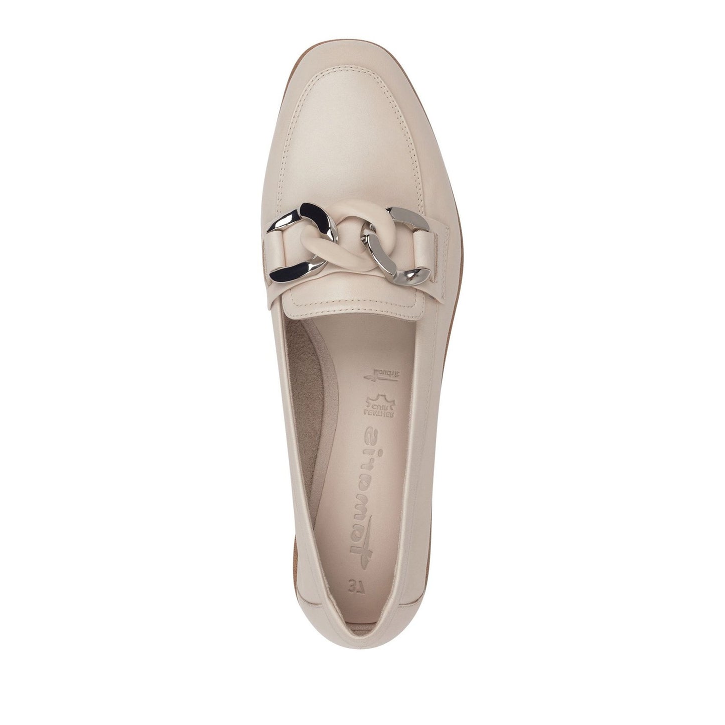 Women's Beige Loafers