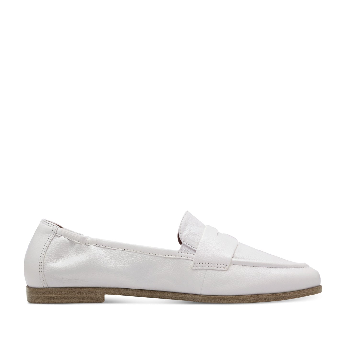 Women's White Moccasins