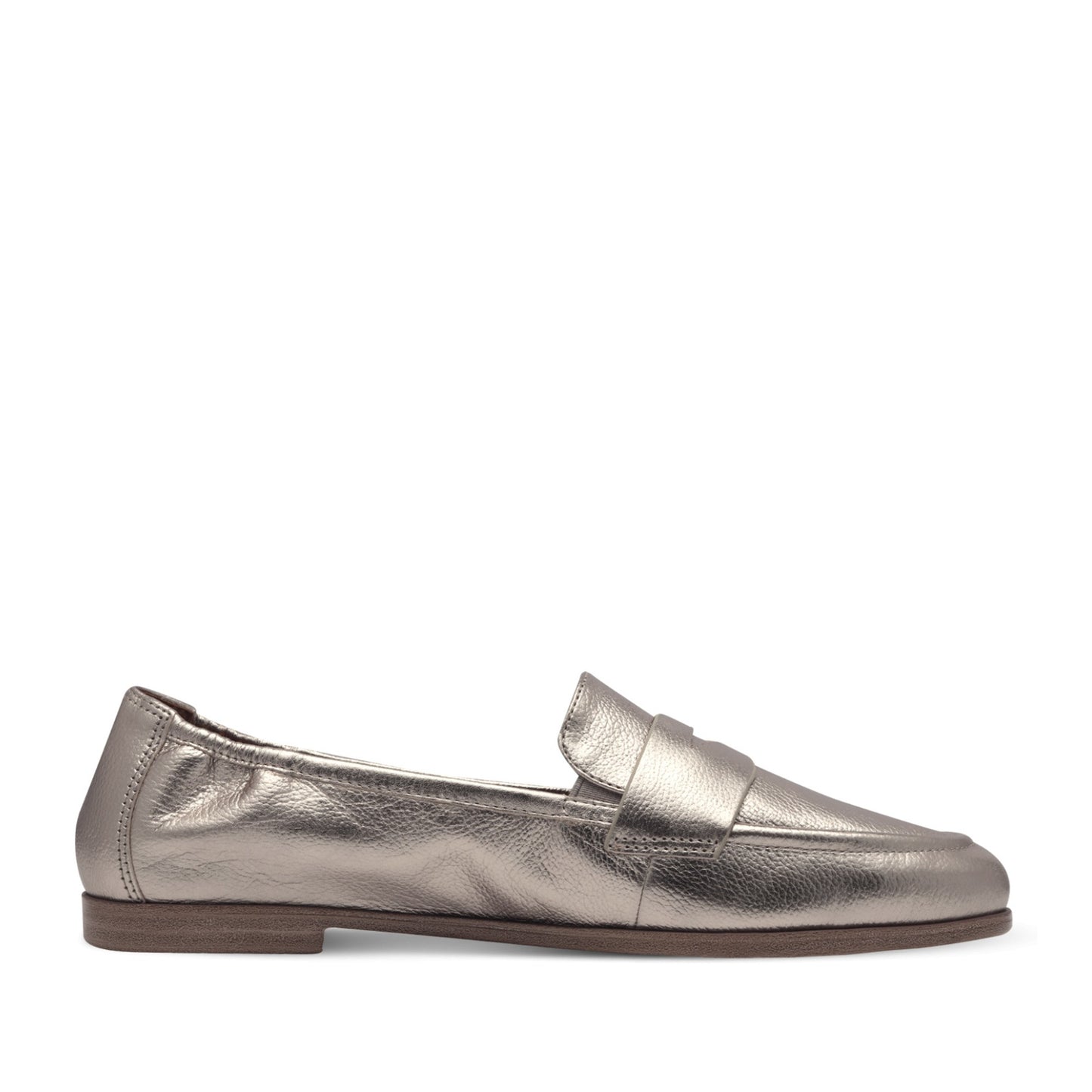 Women's Gray Moccasins