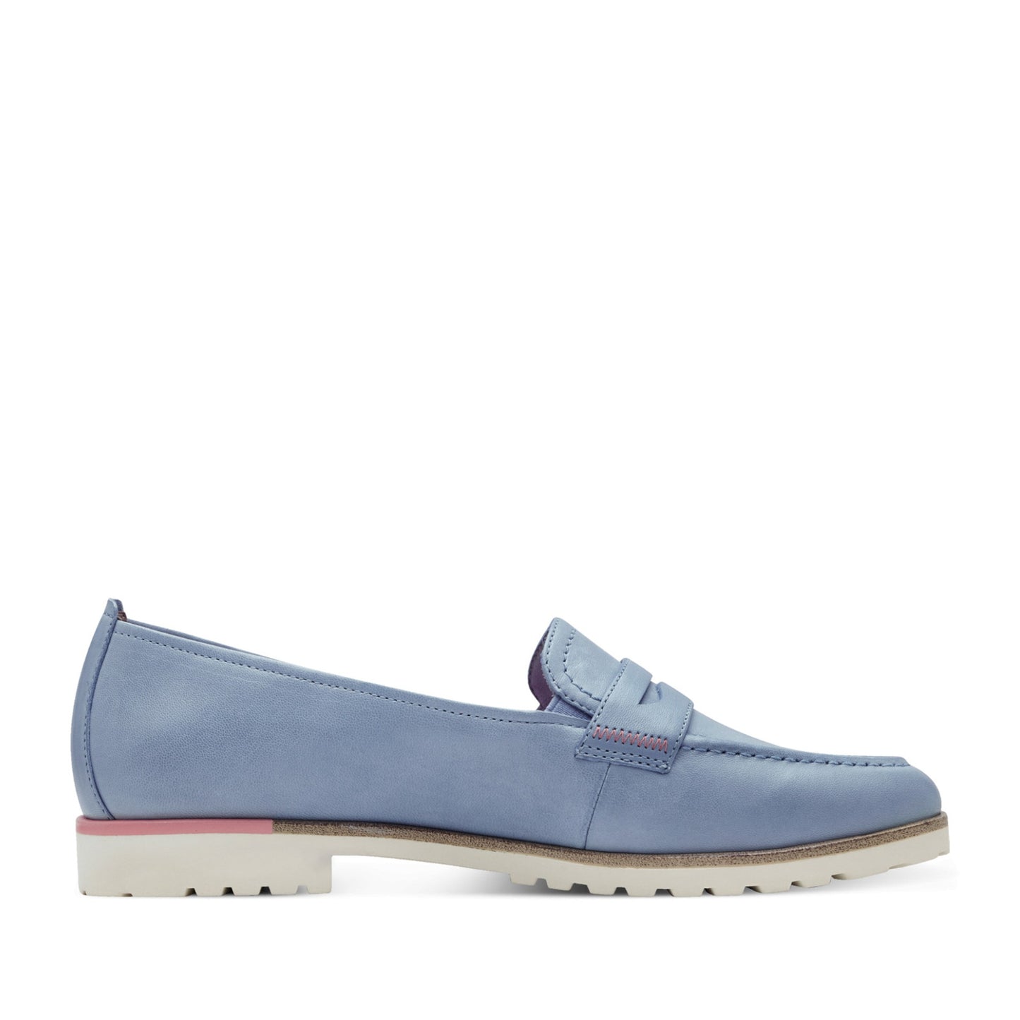 Women's Blue Moccasins