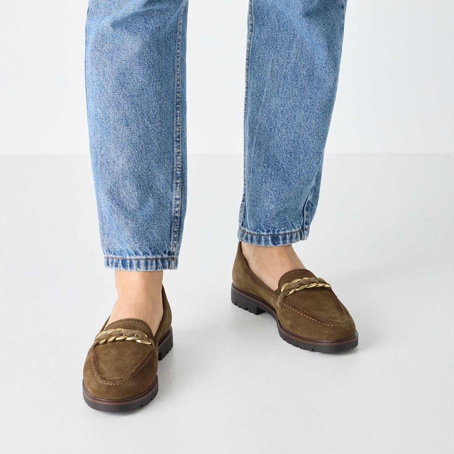 Women's Brown Loafers