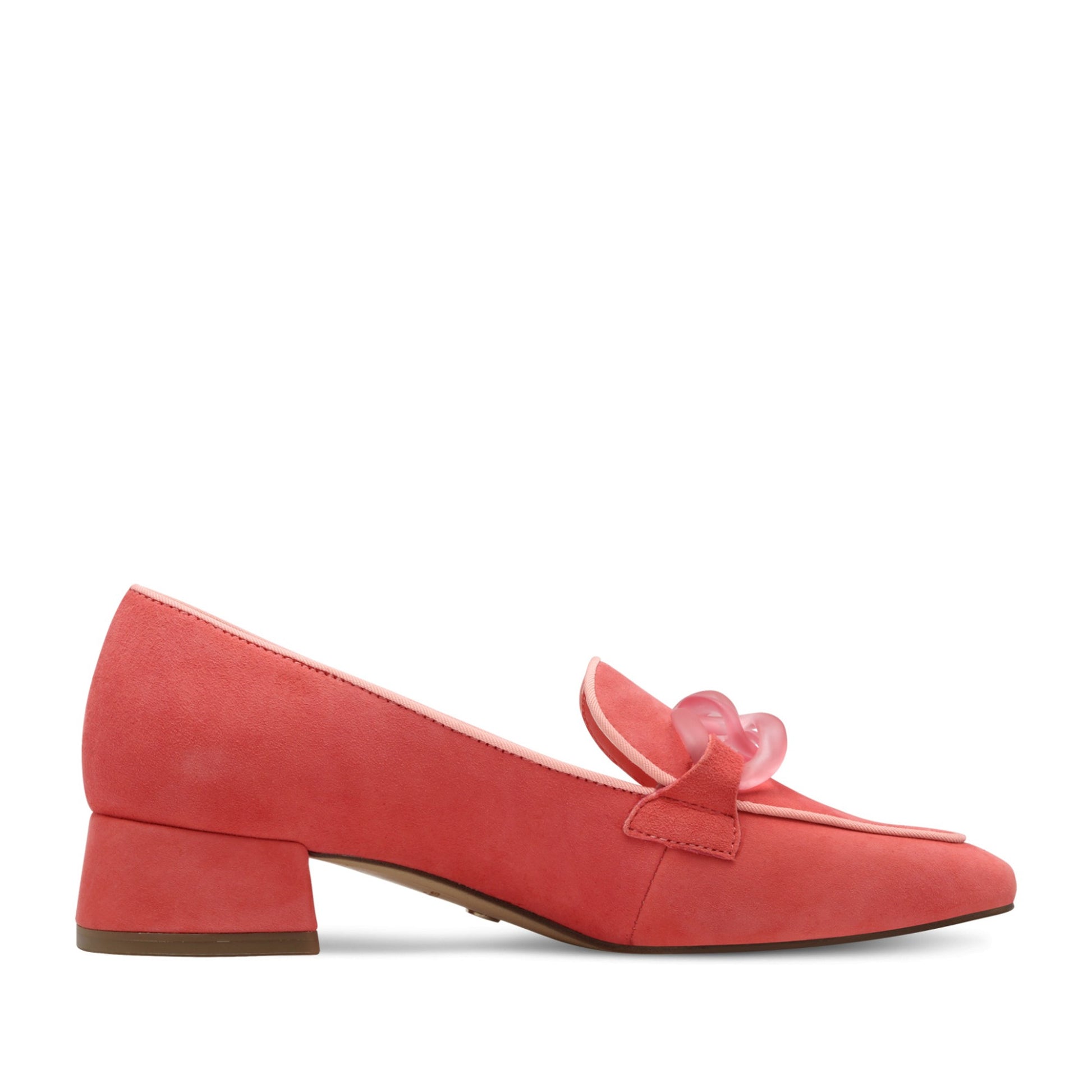 Women's Red Loafers