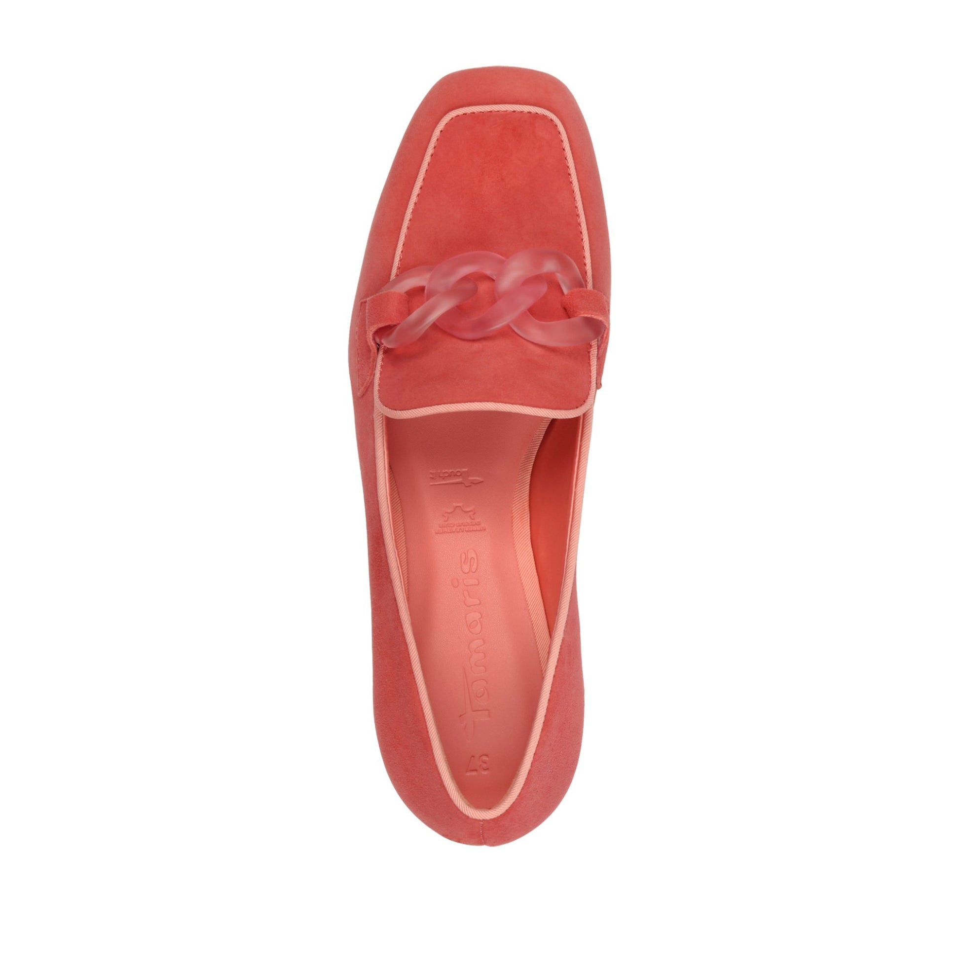 Women's Red Loafers
