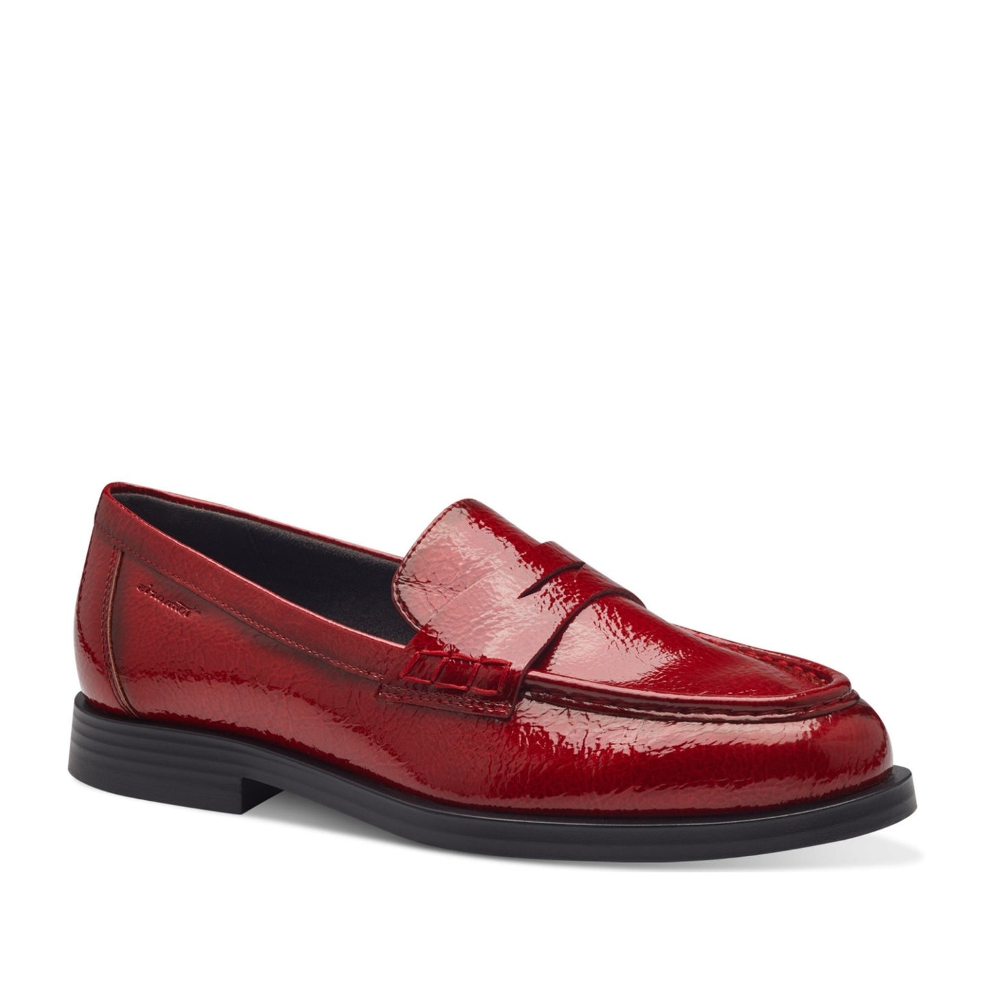Women's Red Loafers