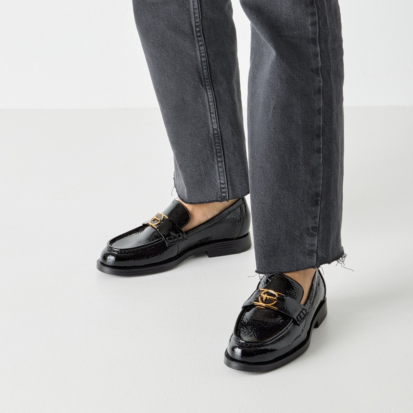 Women's Black Loafers