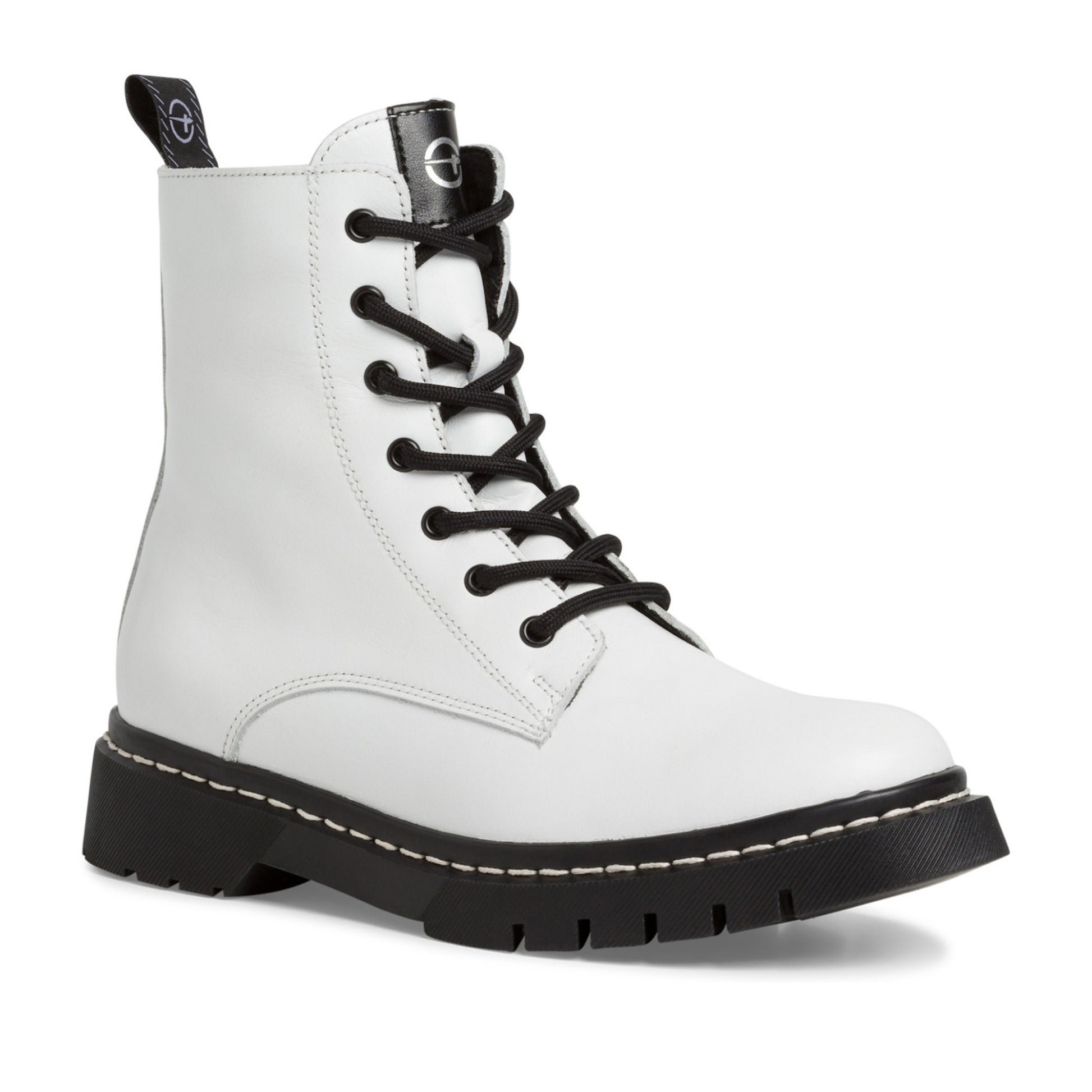 Women's White Ankle Boots