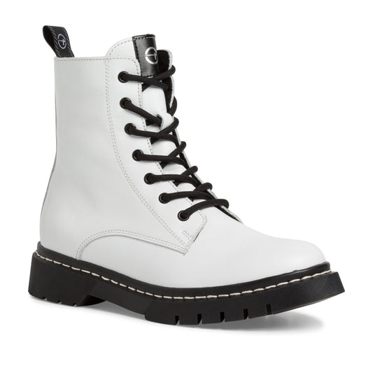 Women's White Ankle Boots