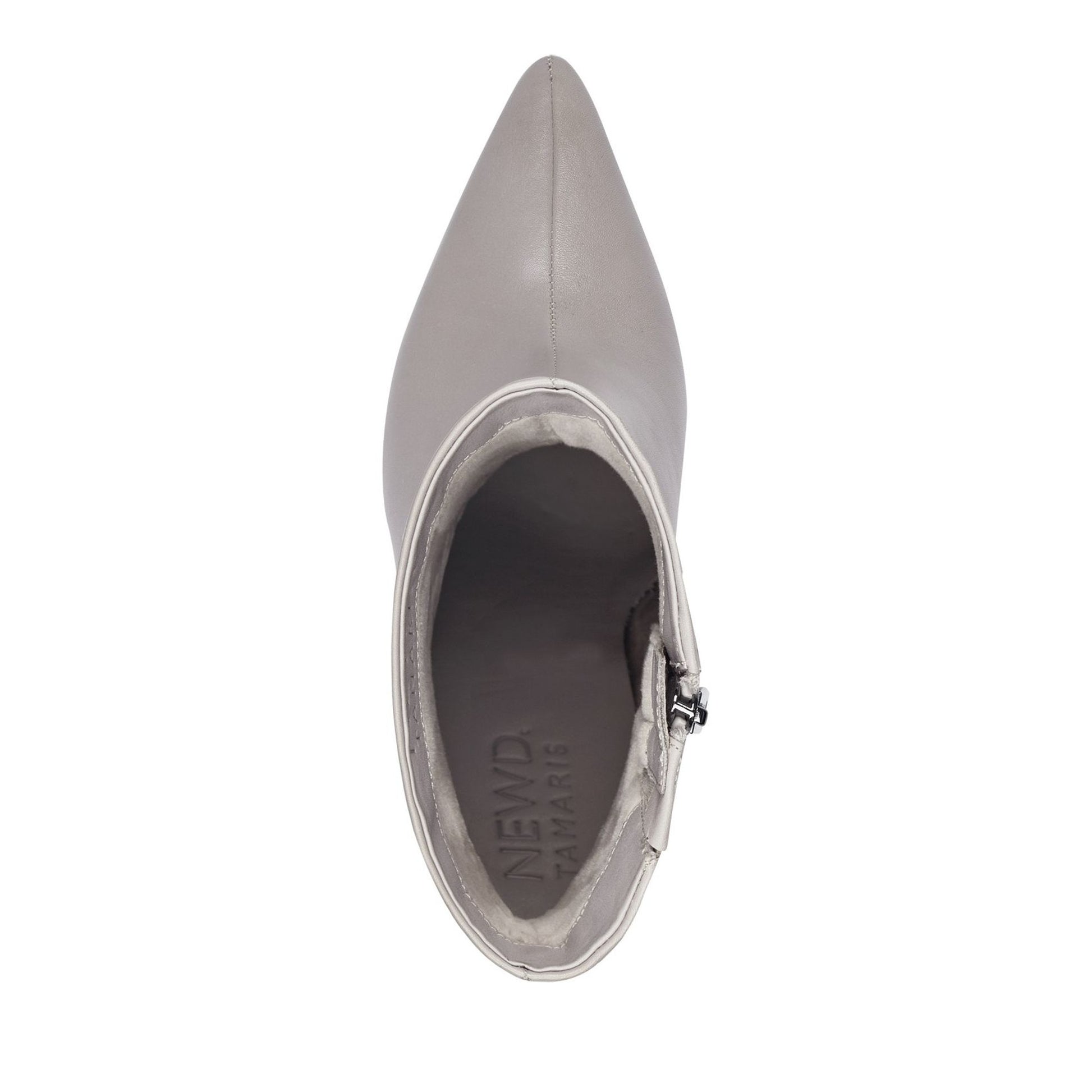 Women's Gray Dress Ankle Boots