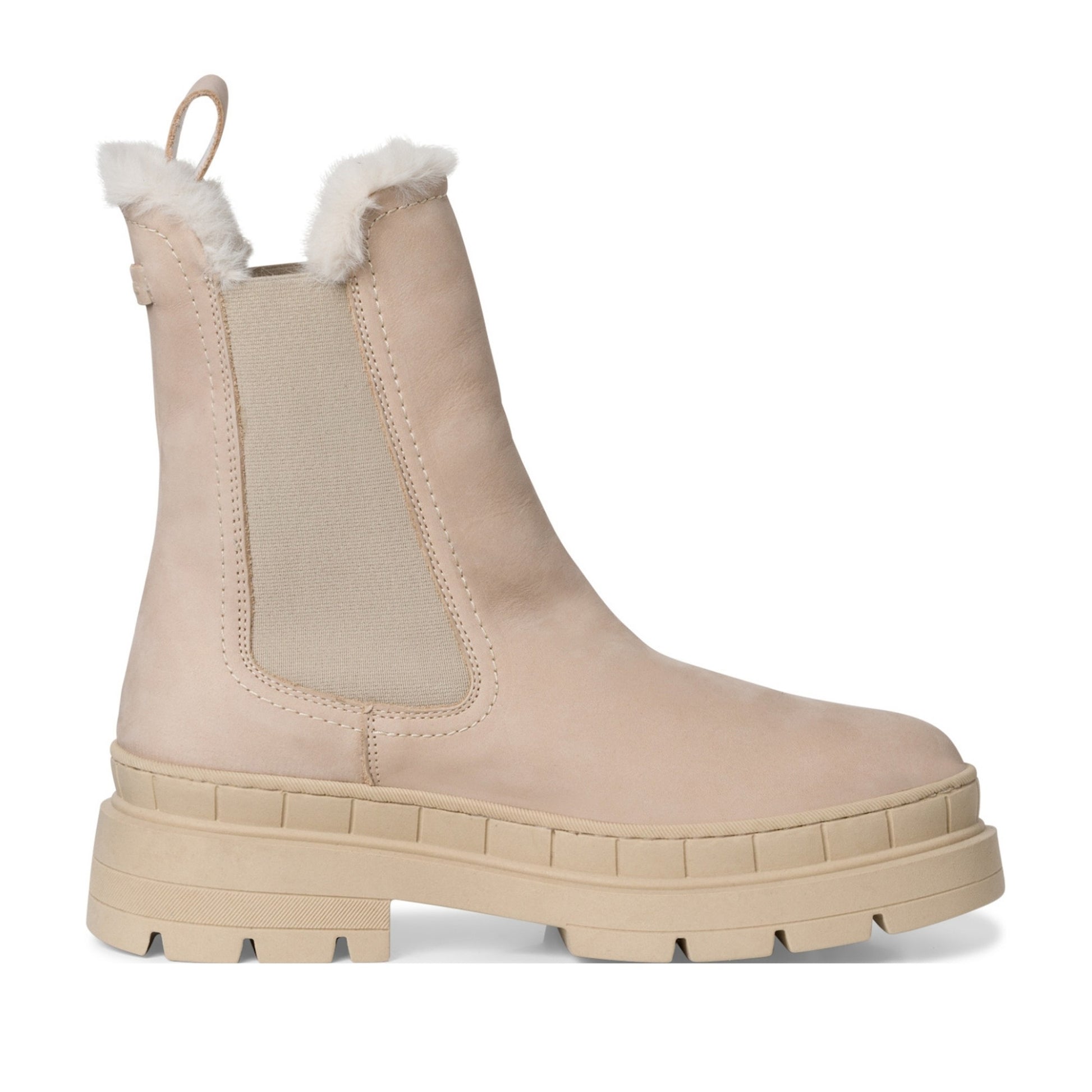 Women's Beige Ankle Boots