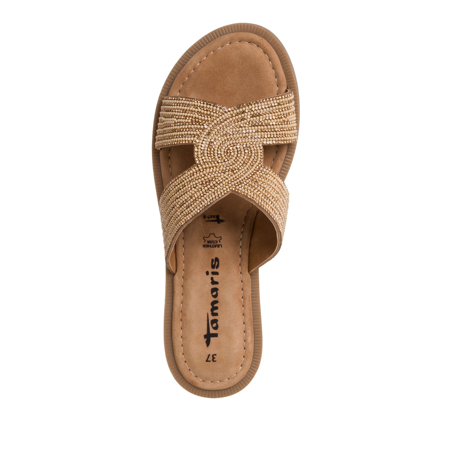 Women's Beige Slippers