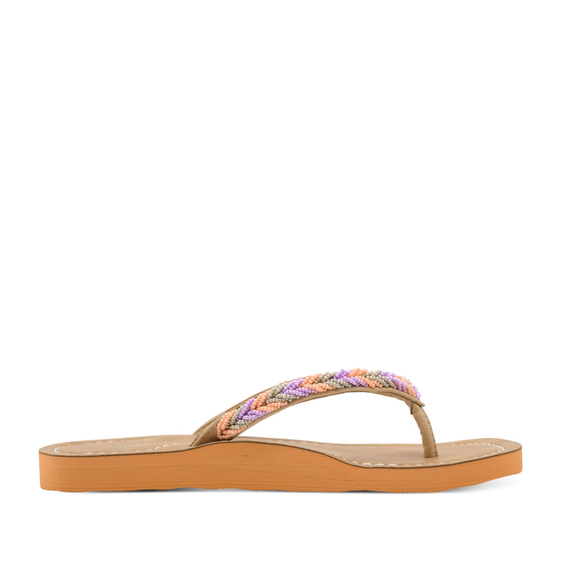 Women's Orange Flip Flops