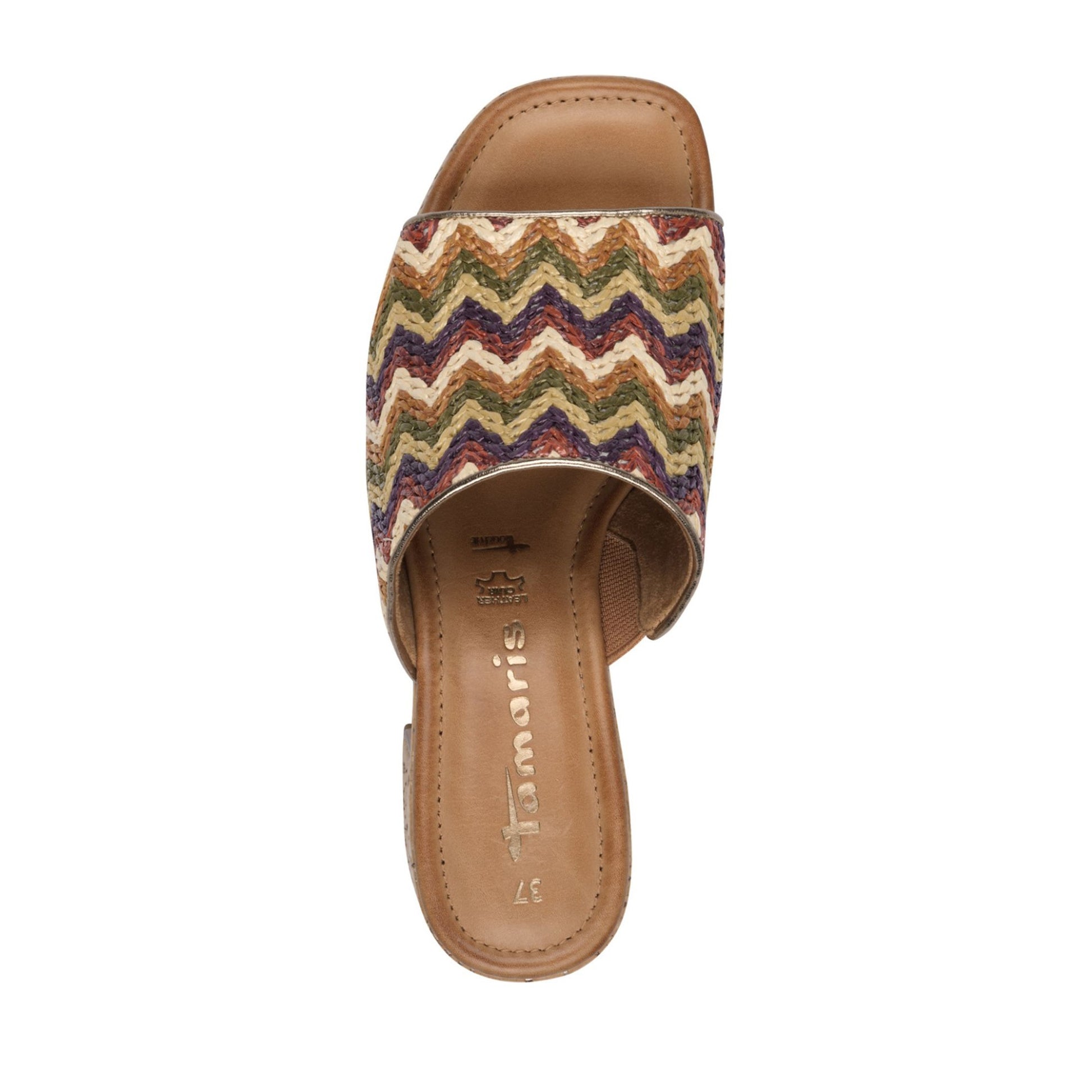 Women's Multicolor Mule Slippers