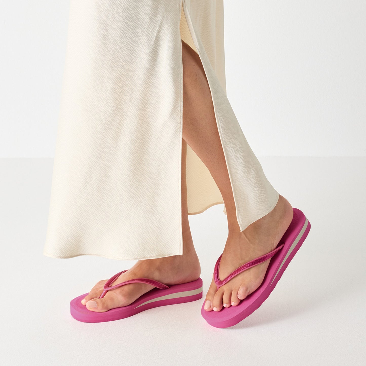 Women's Pink Flip Flops
