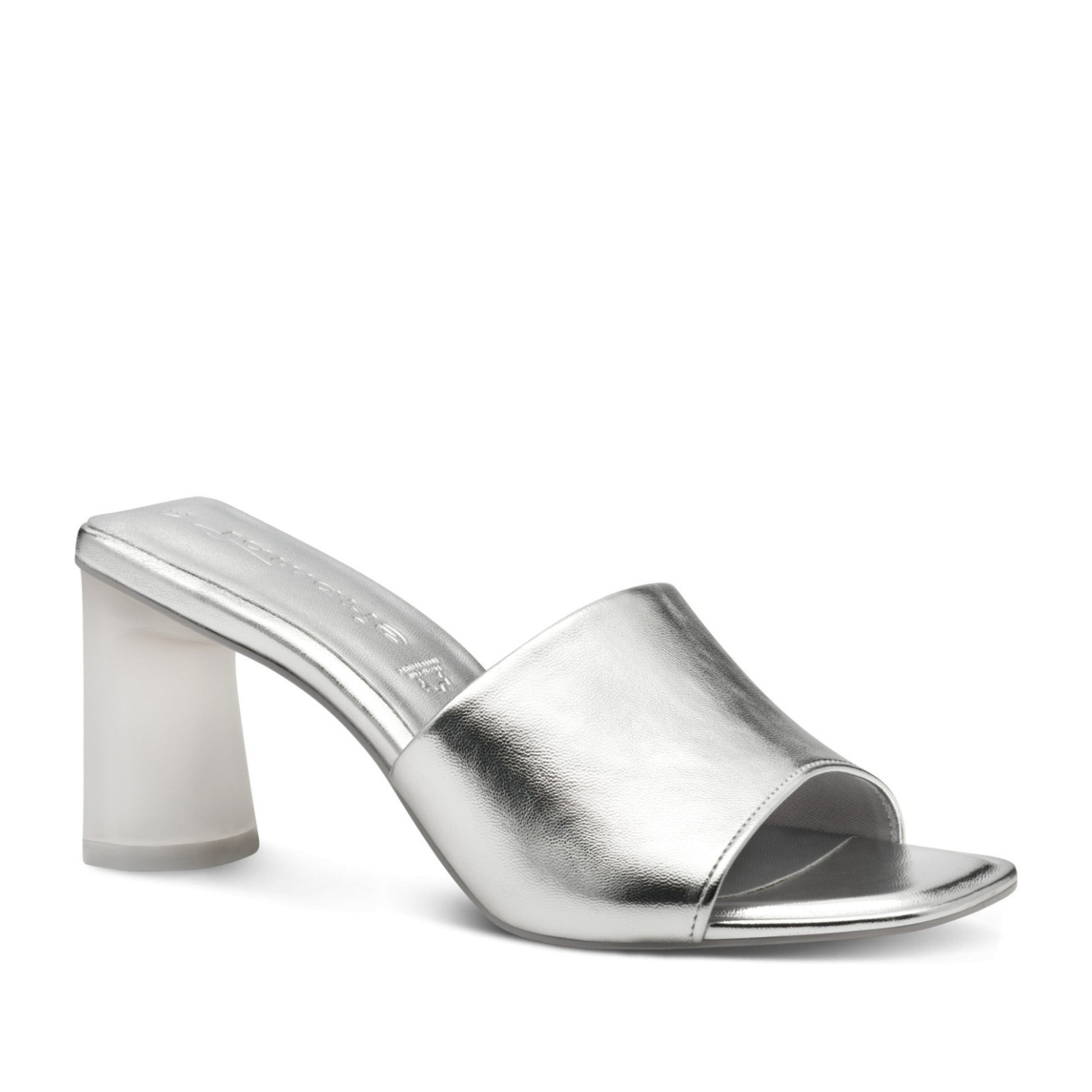 Women's Gray Mule Slippers