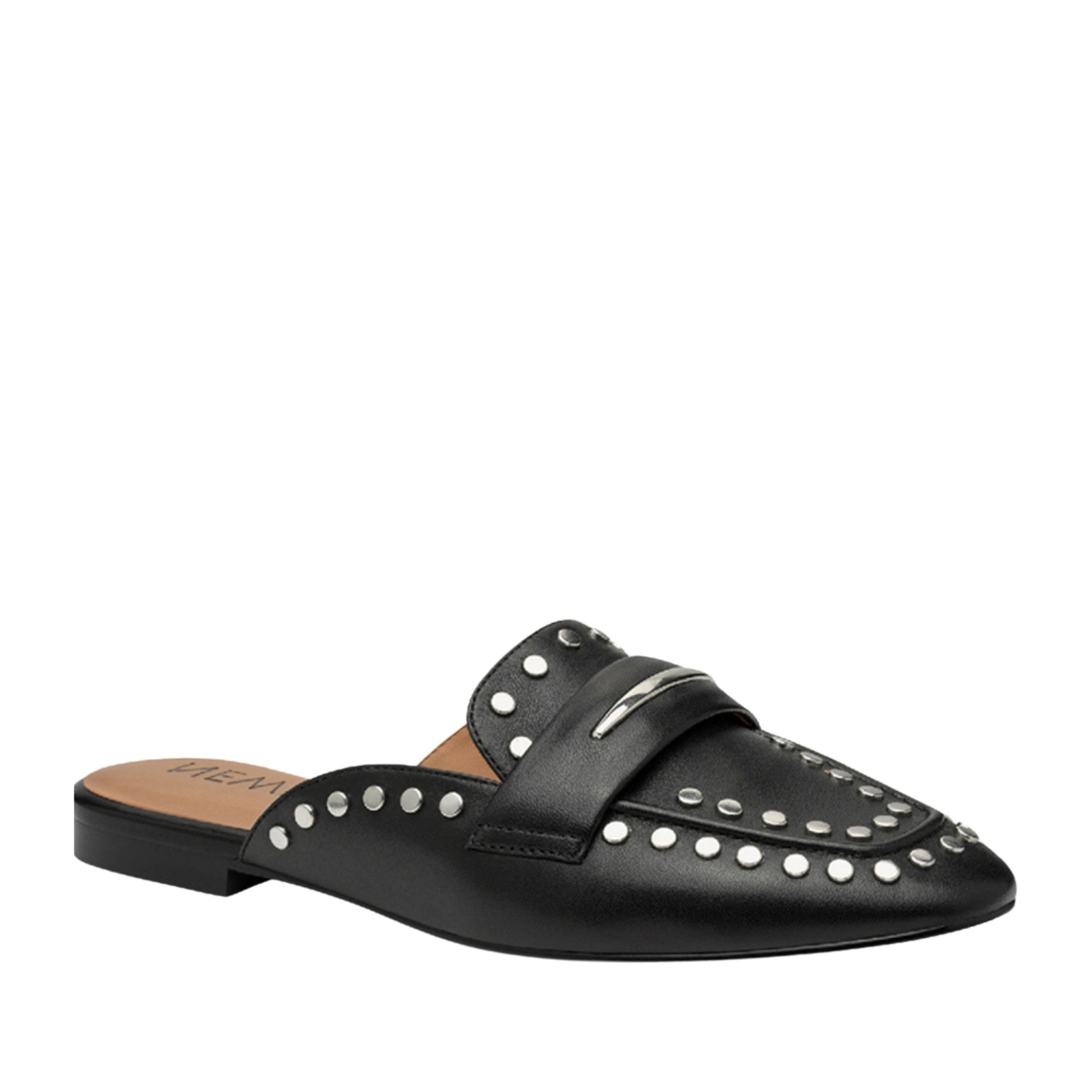 Women's Black Mule Slippers