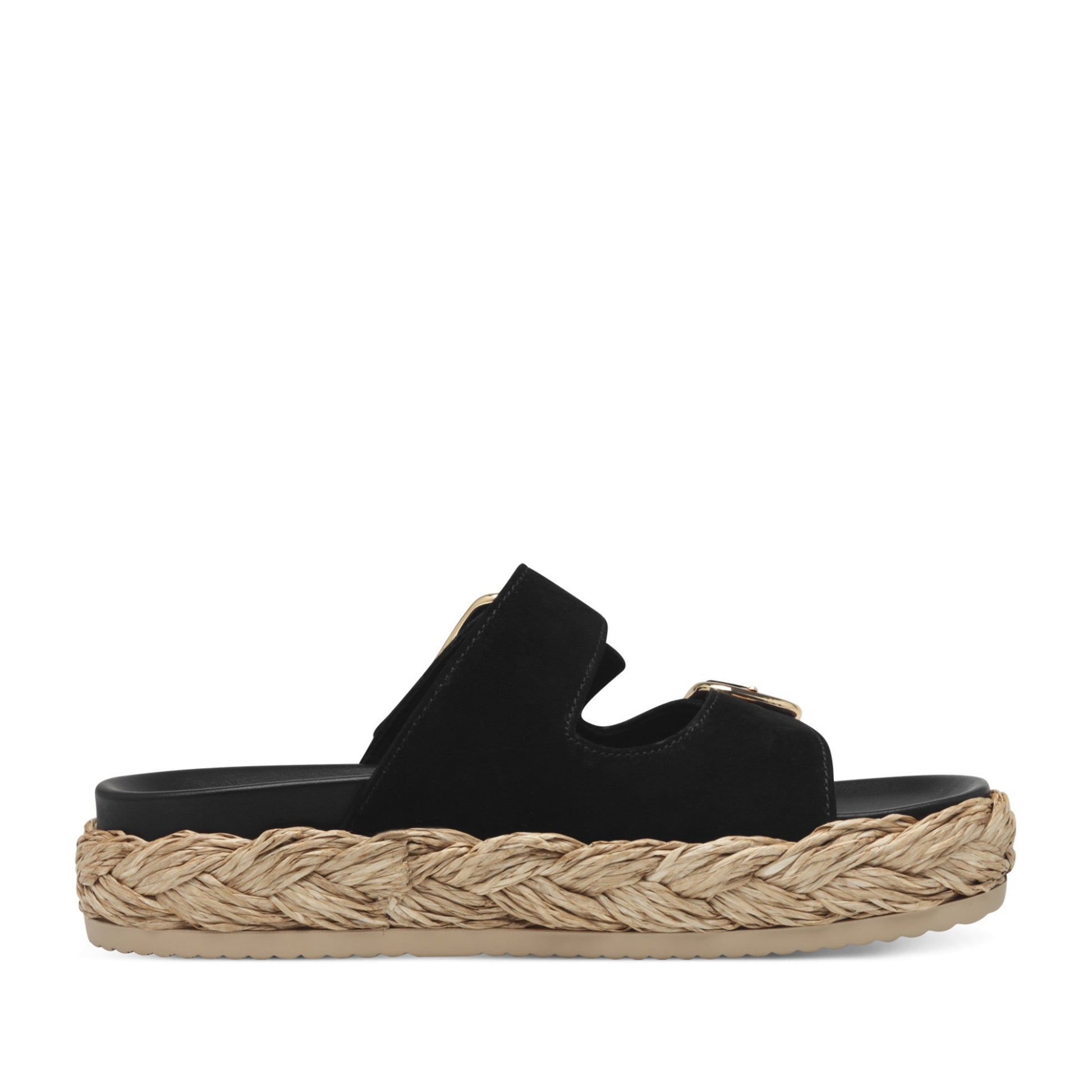 Women's Black Mule Slippers