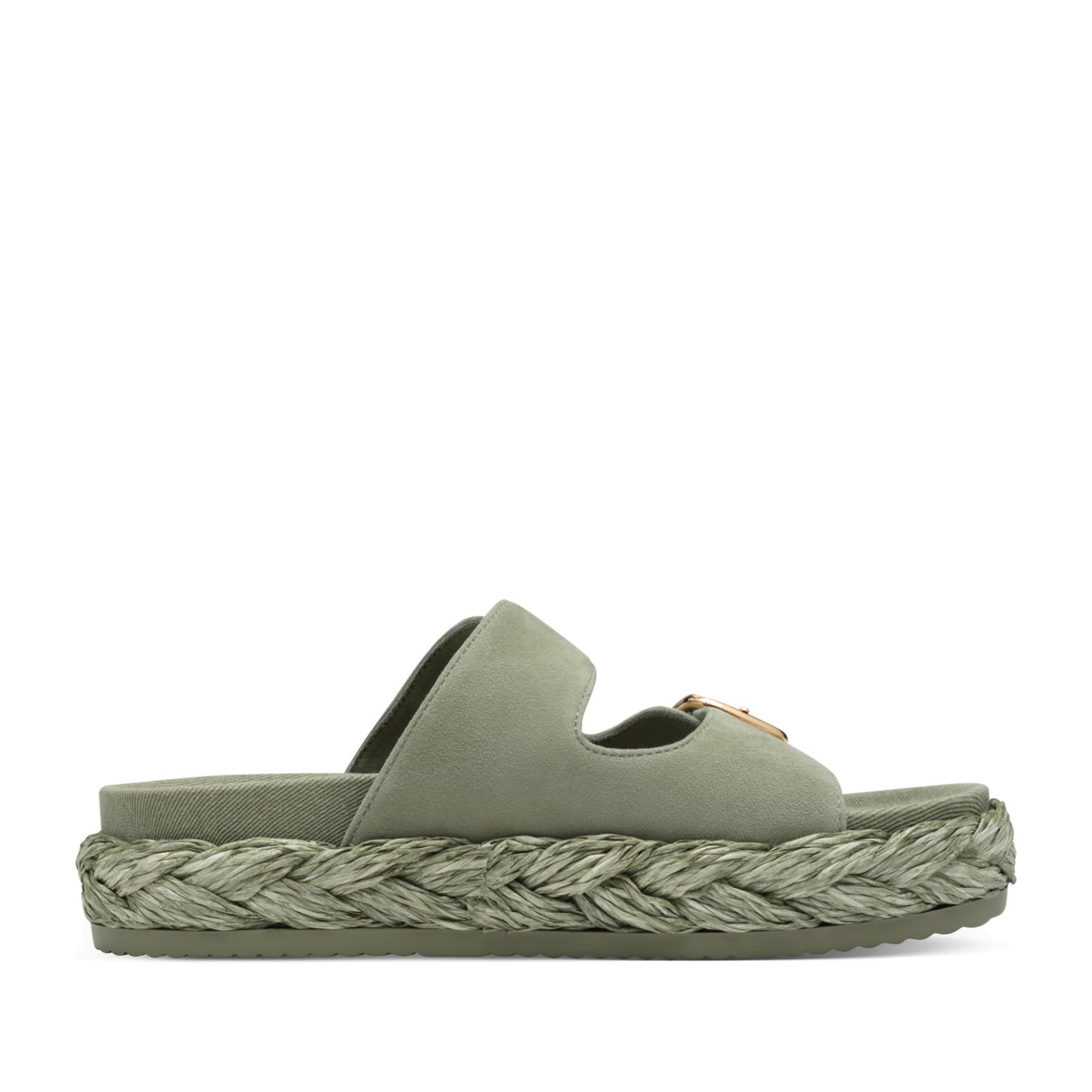 Women's Green Mule Slippers