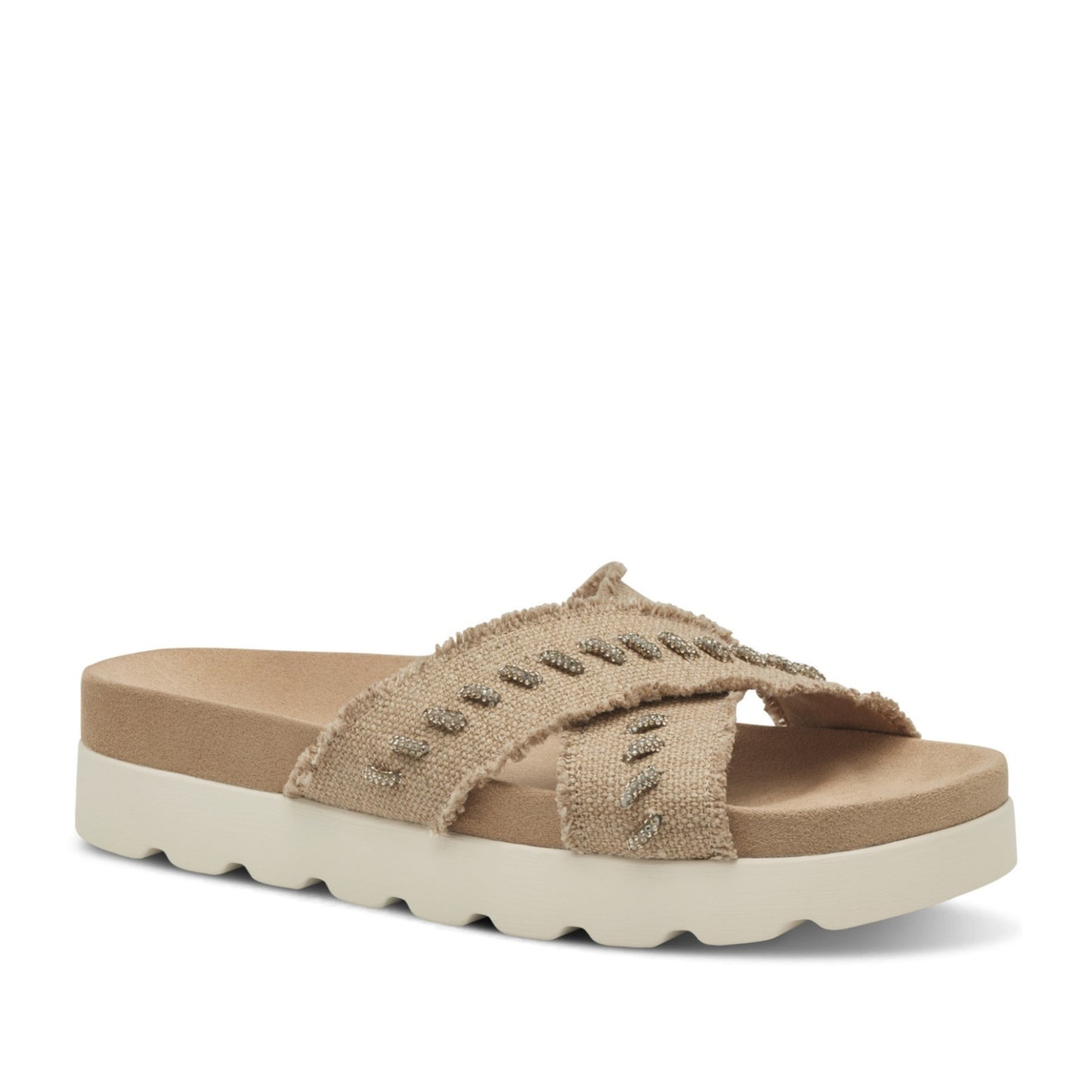 Women's Beige Slippers