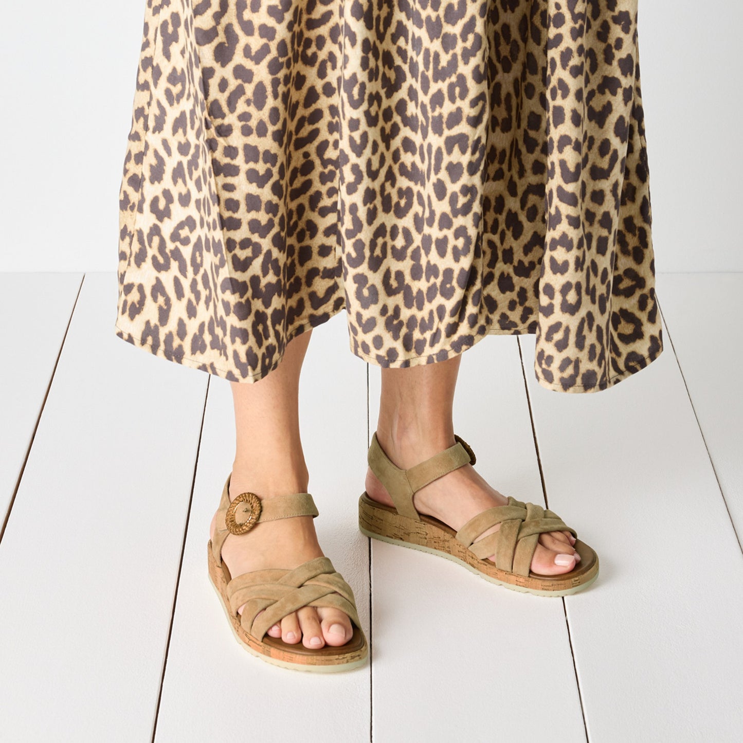 Women's Beige Sandals