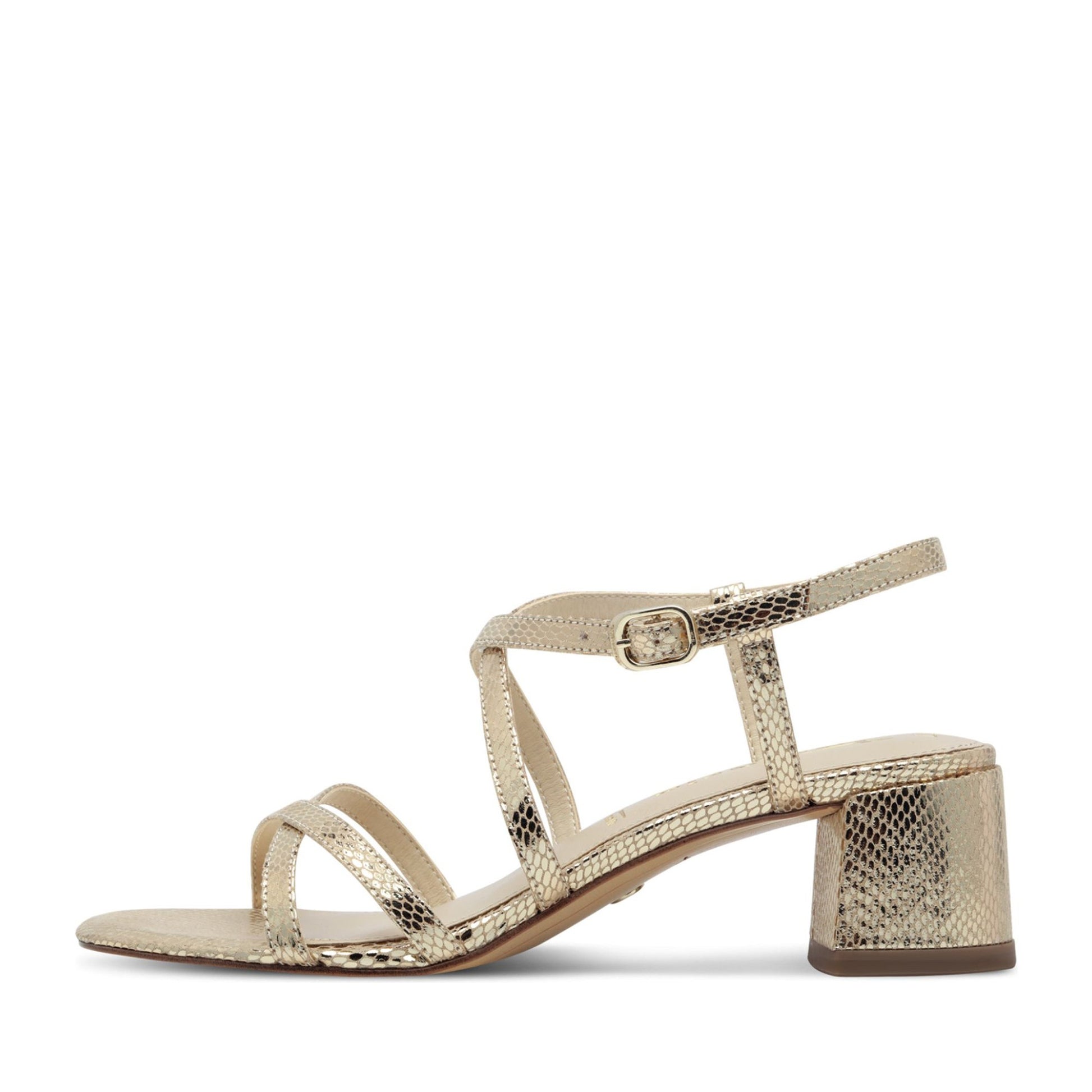Women's Gold Dress Sandals