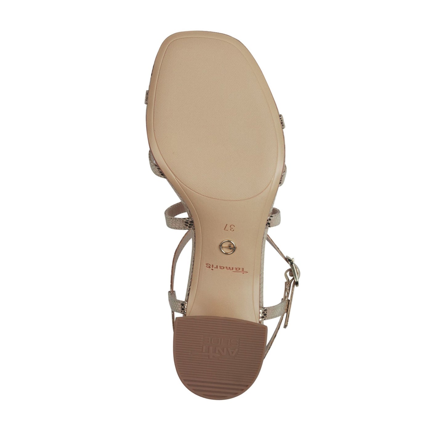 Women's Gold Dress Sandals