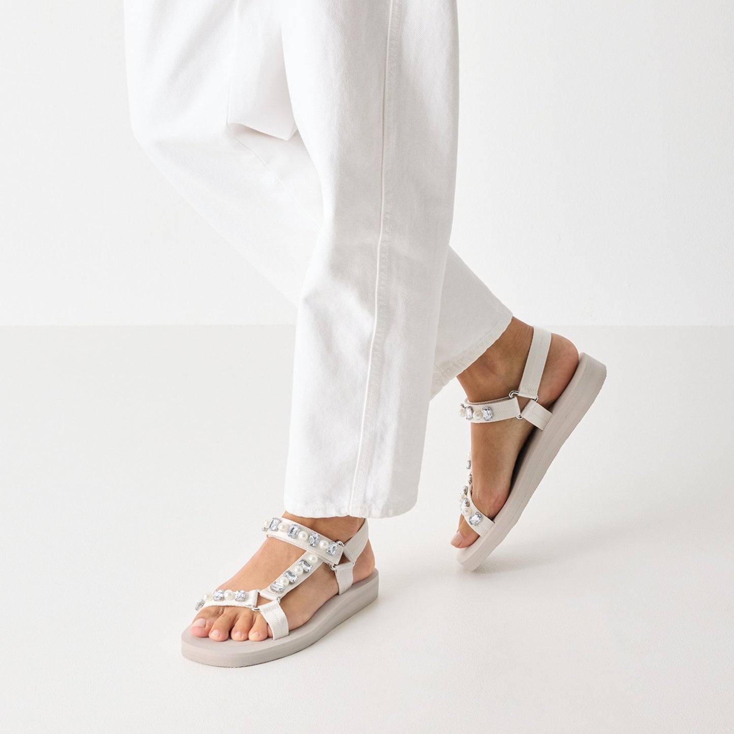 Women's Beige Sandals