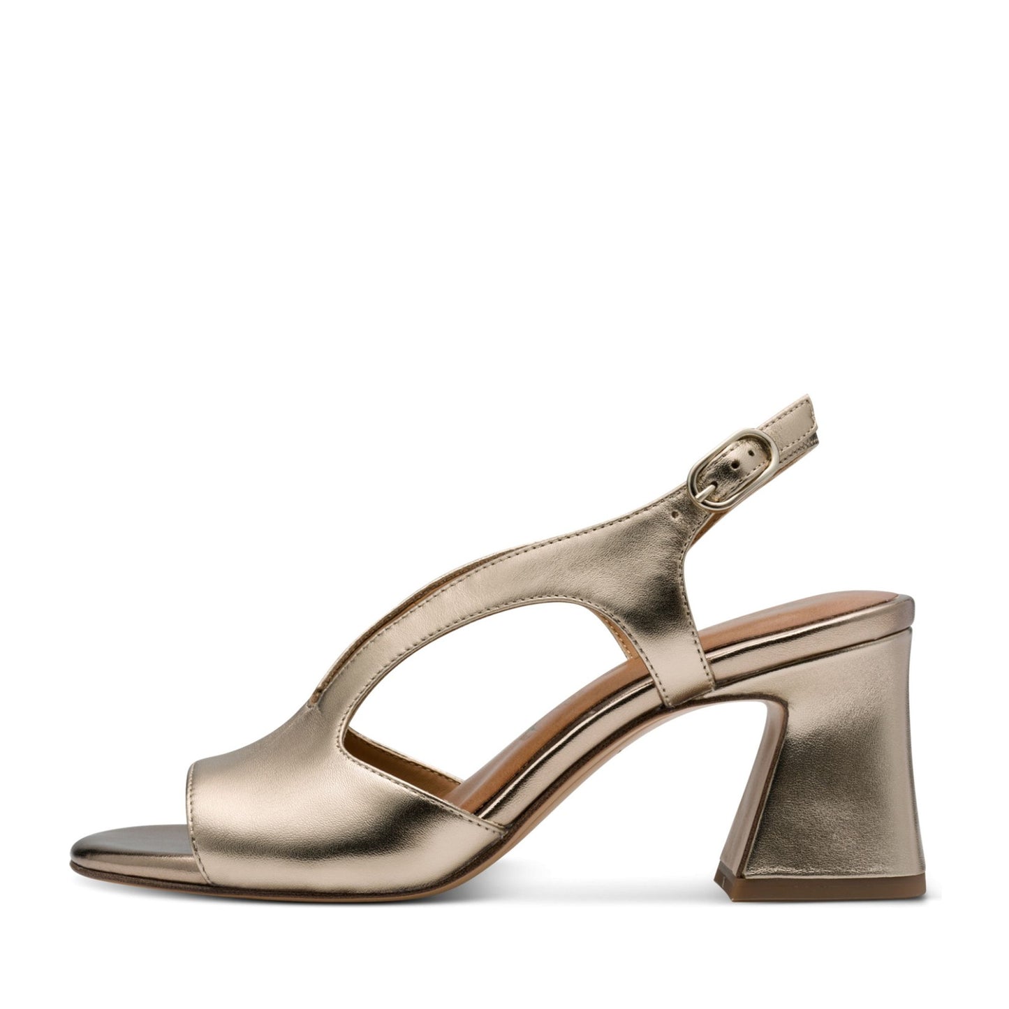 Women's Gold Dress Pumps