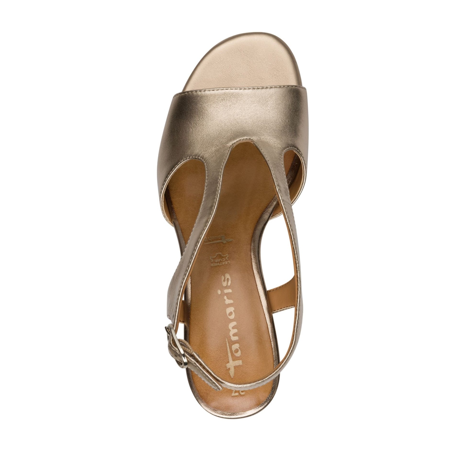 Women's Gold Dress Pumps
