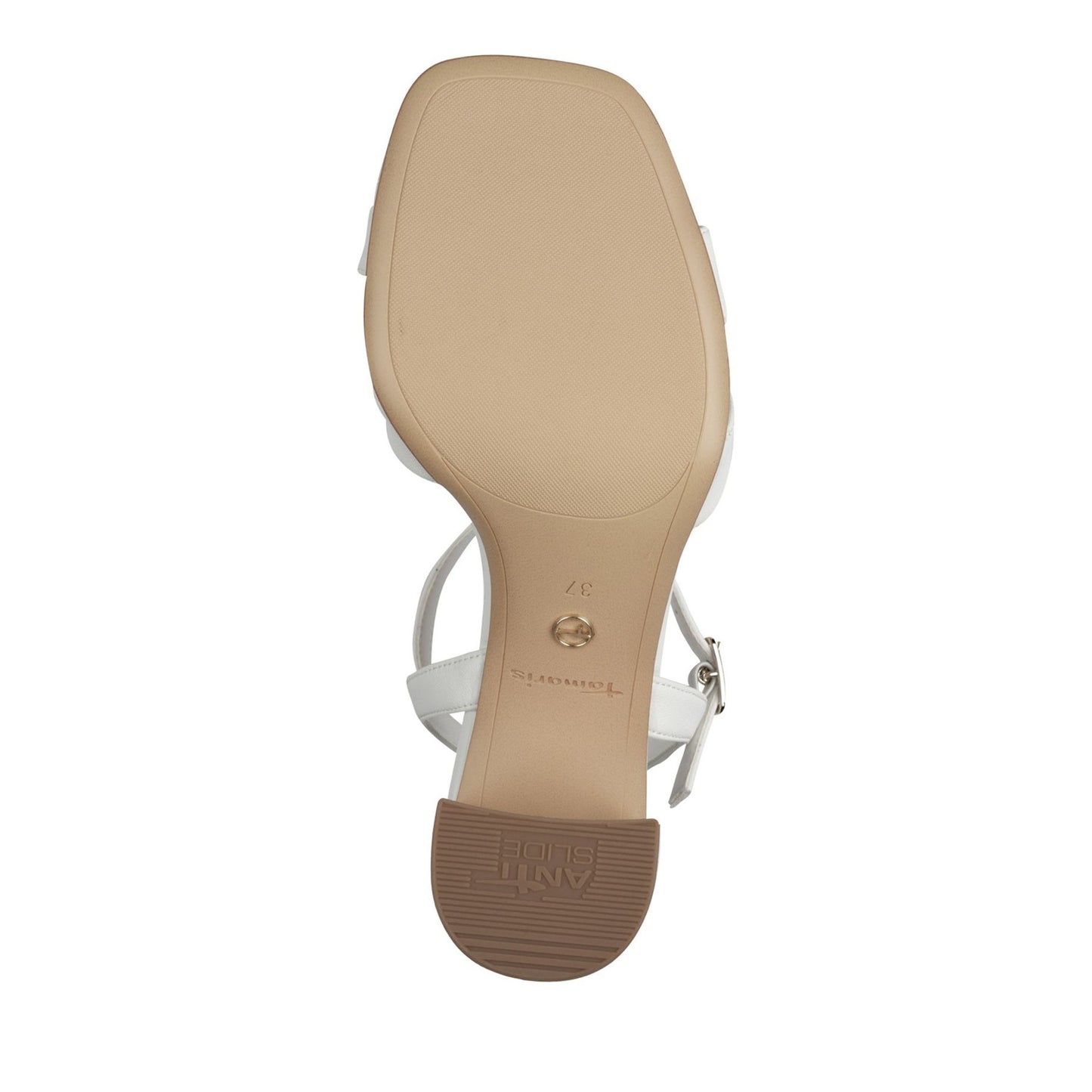 Women's White Open-Toe Sandals