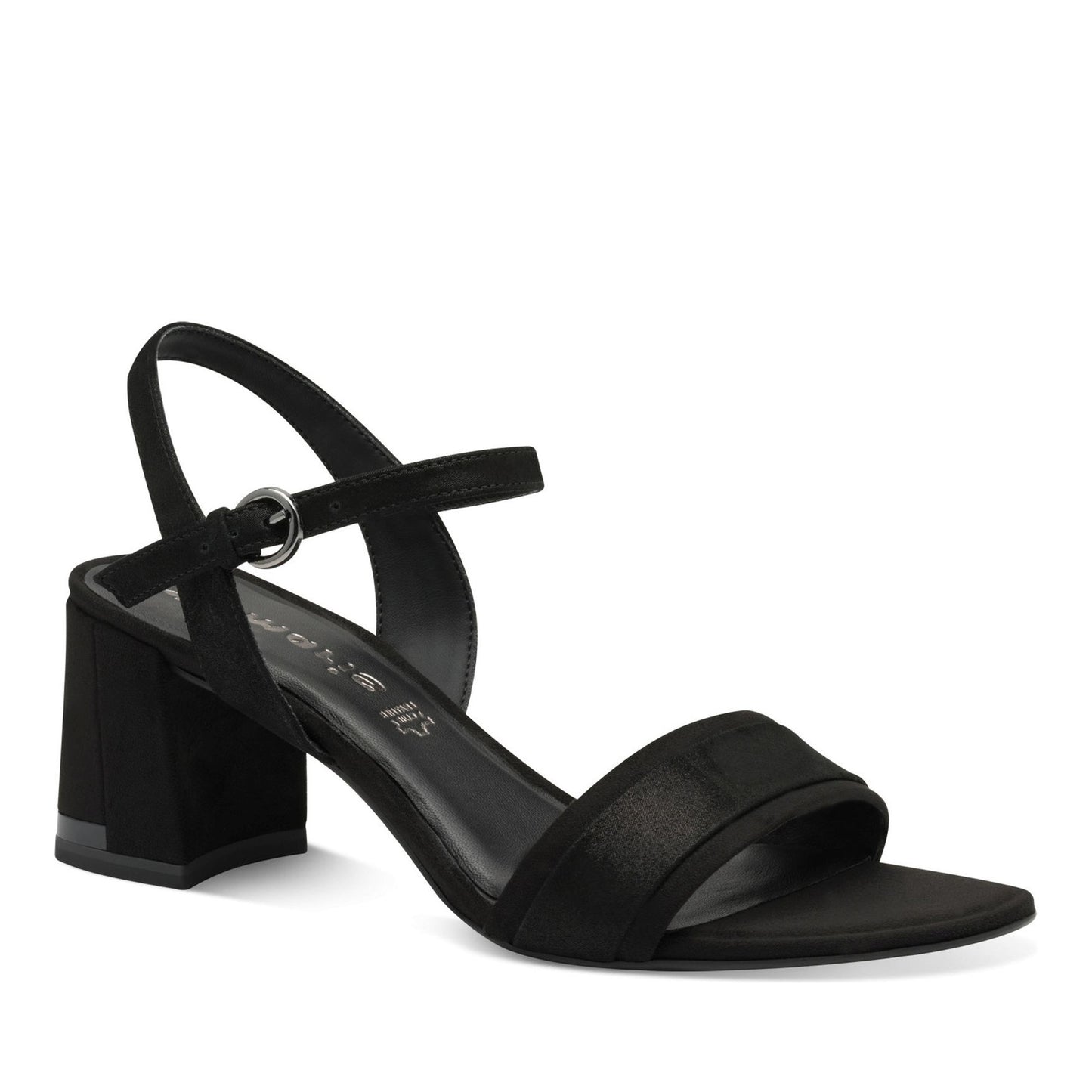 Women's Black Open-Toe Sandals