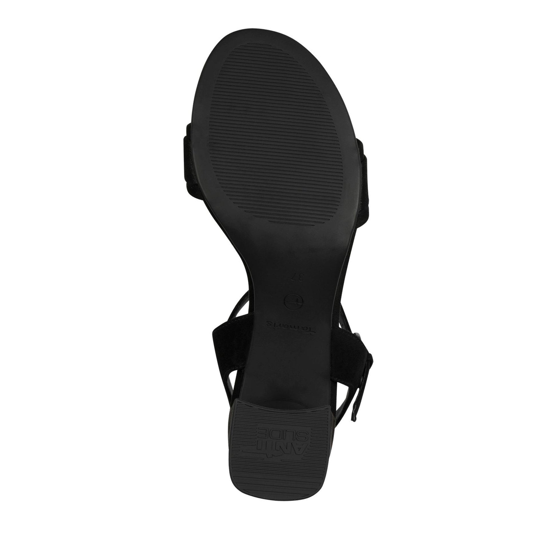 Women's Black Open-Toe Sandals