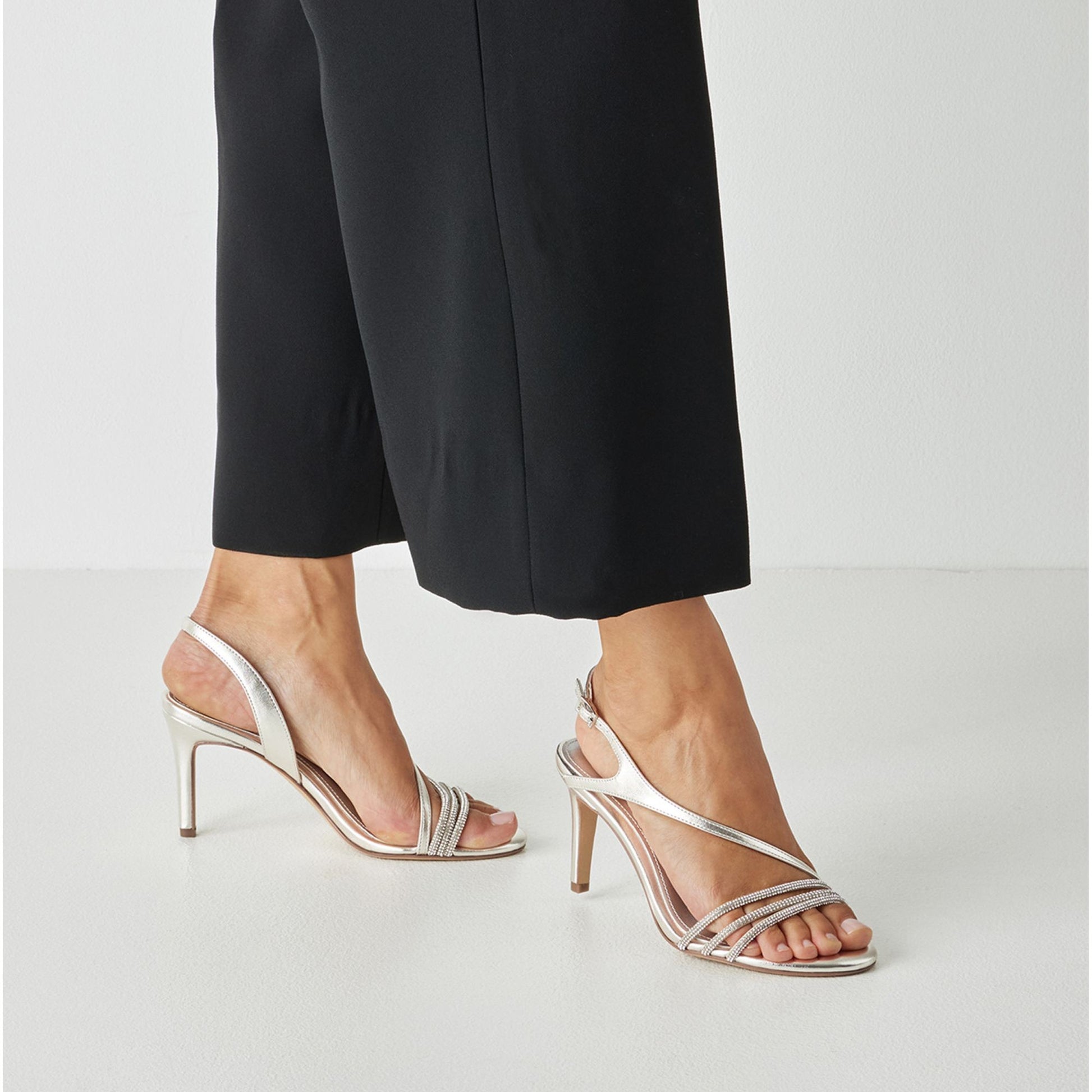 Women's Silver Sandals