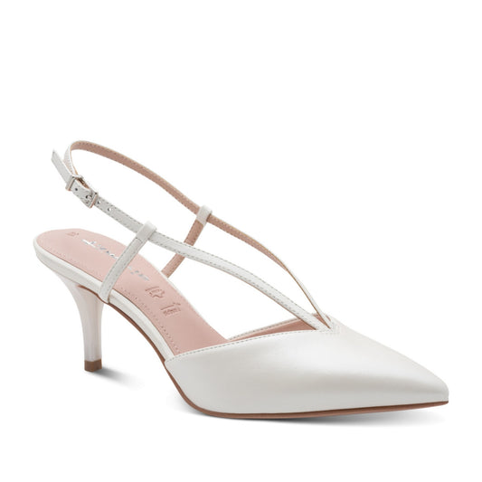 Women's White Dress Pumps