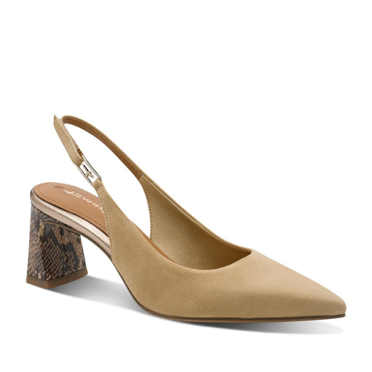 Women's Beige Dress Pumps