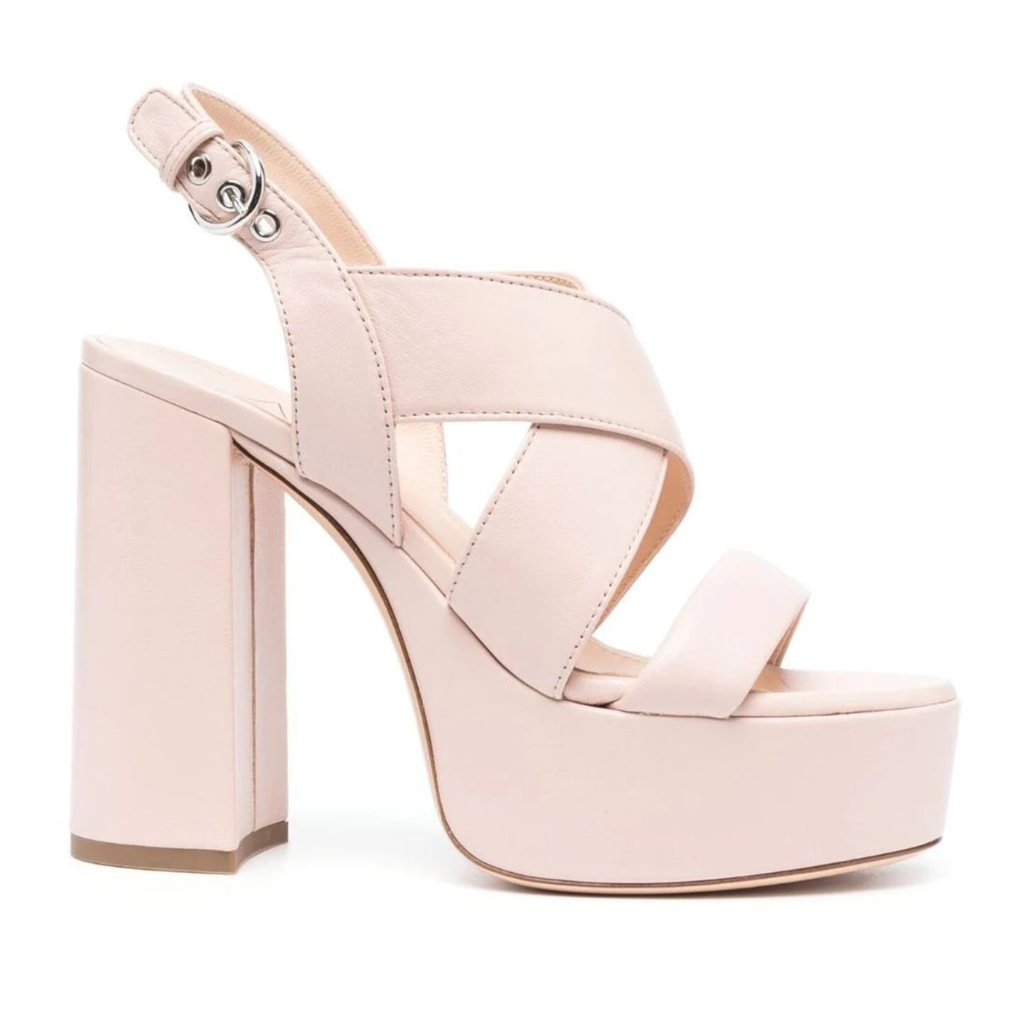 Petra Women's Beige Dress Open-Toe Sandals