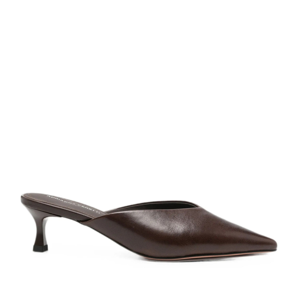 Women's Brown Dress Open-Toe Slippers
