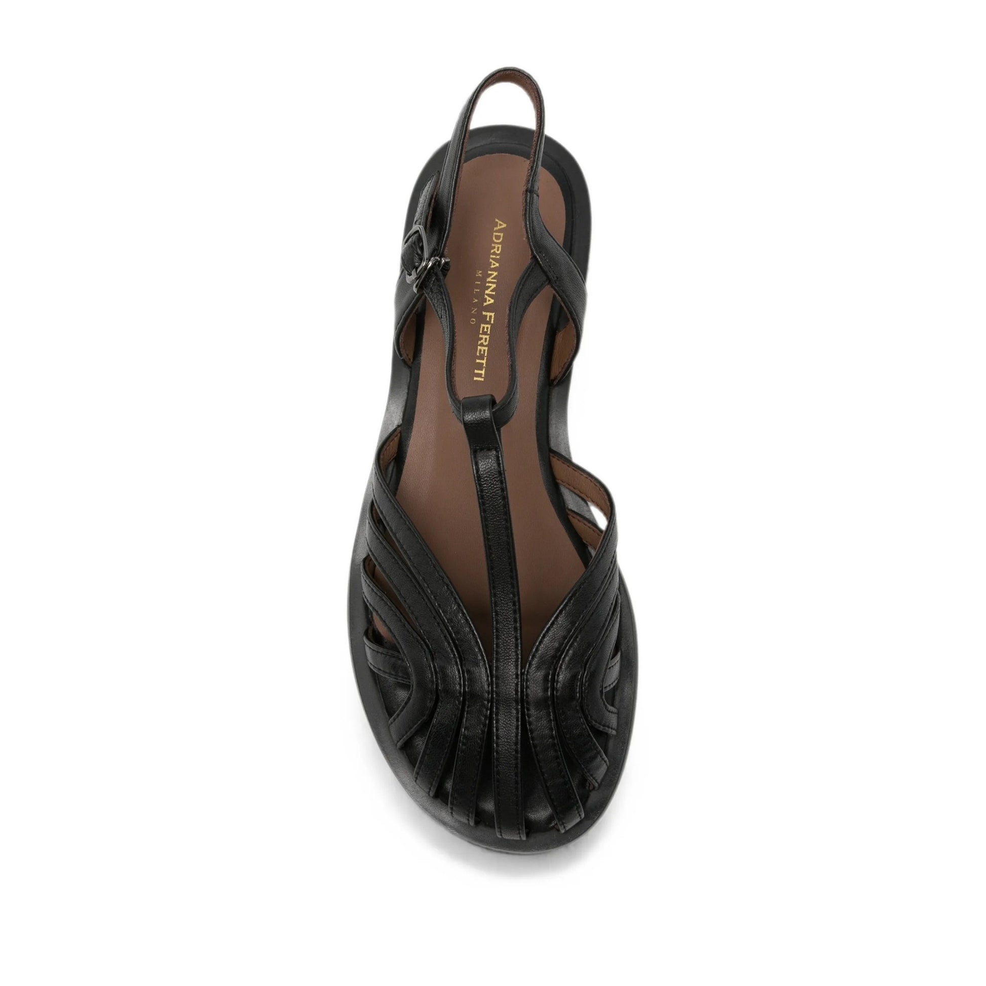 Women's Black Open-Toe Sandals