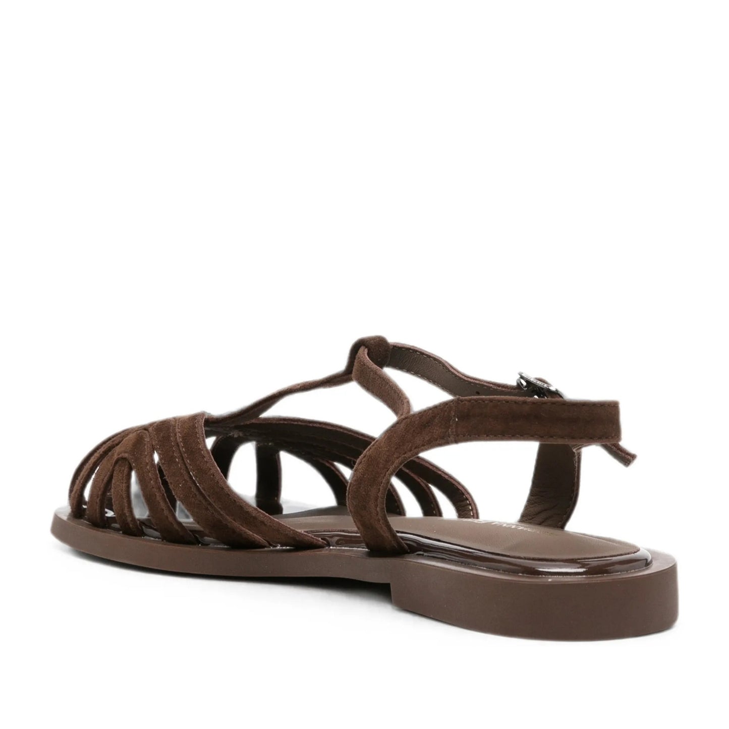 Women's Brown Open-Toe Sandals