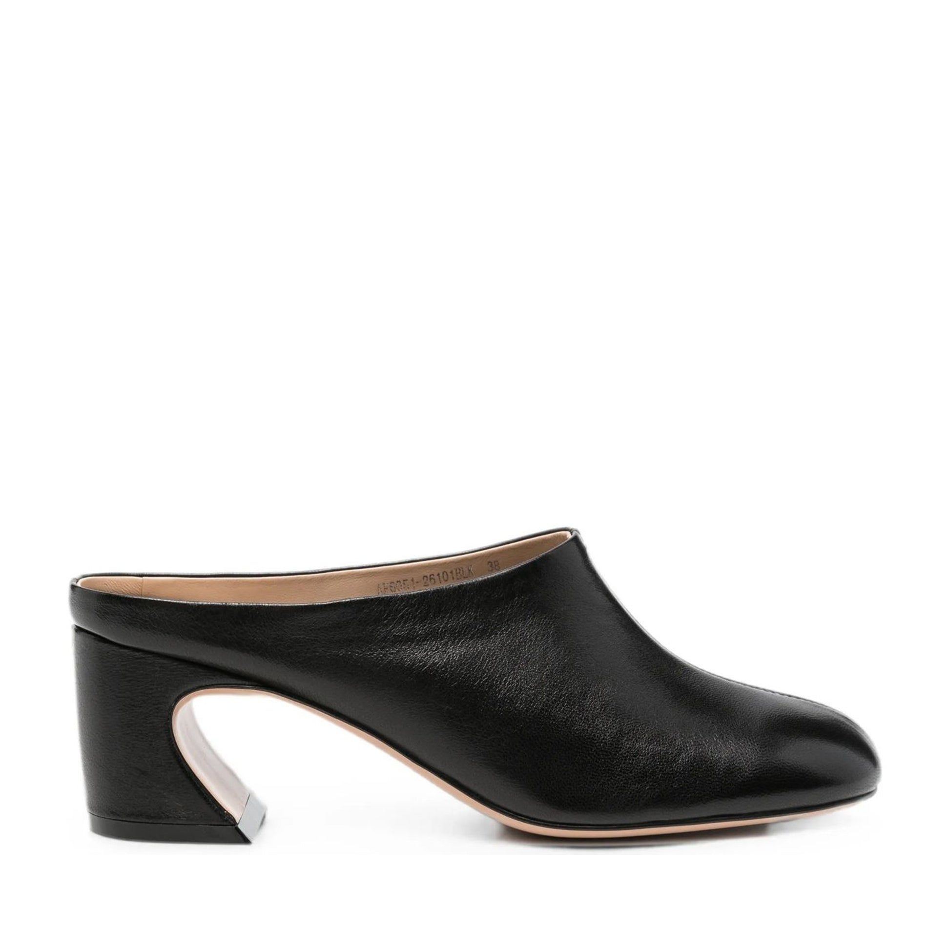 Women's Black Mule Slippers