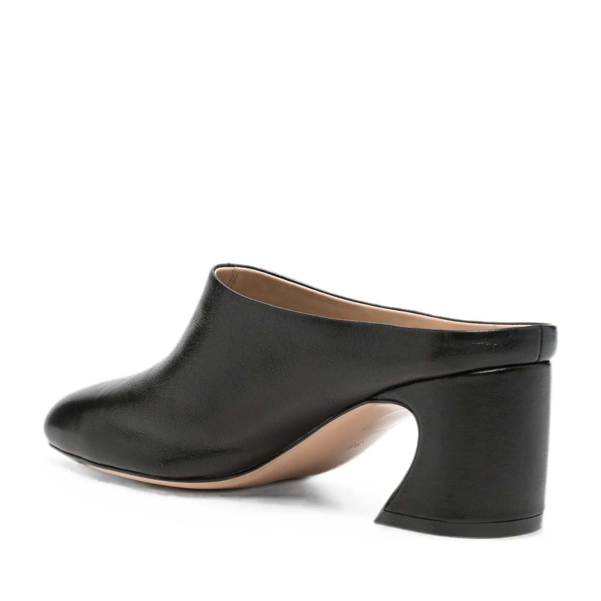 Women's Black Mule Slippers