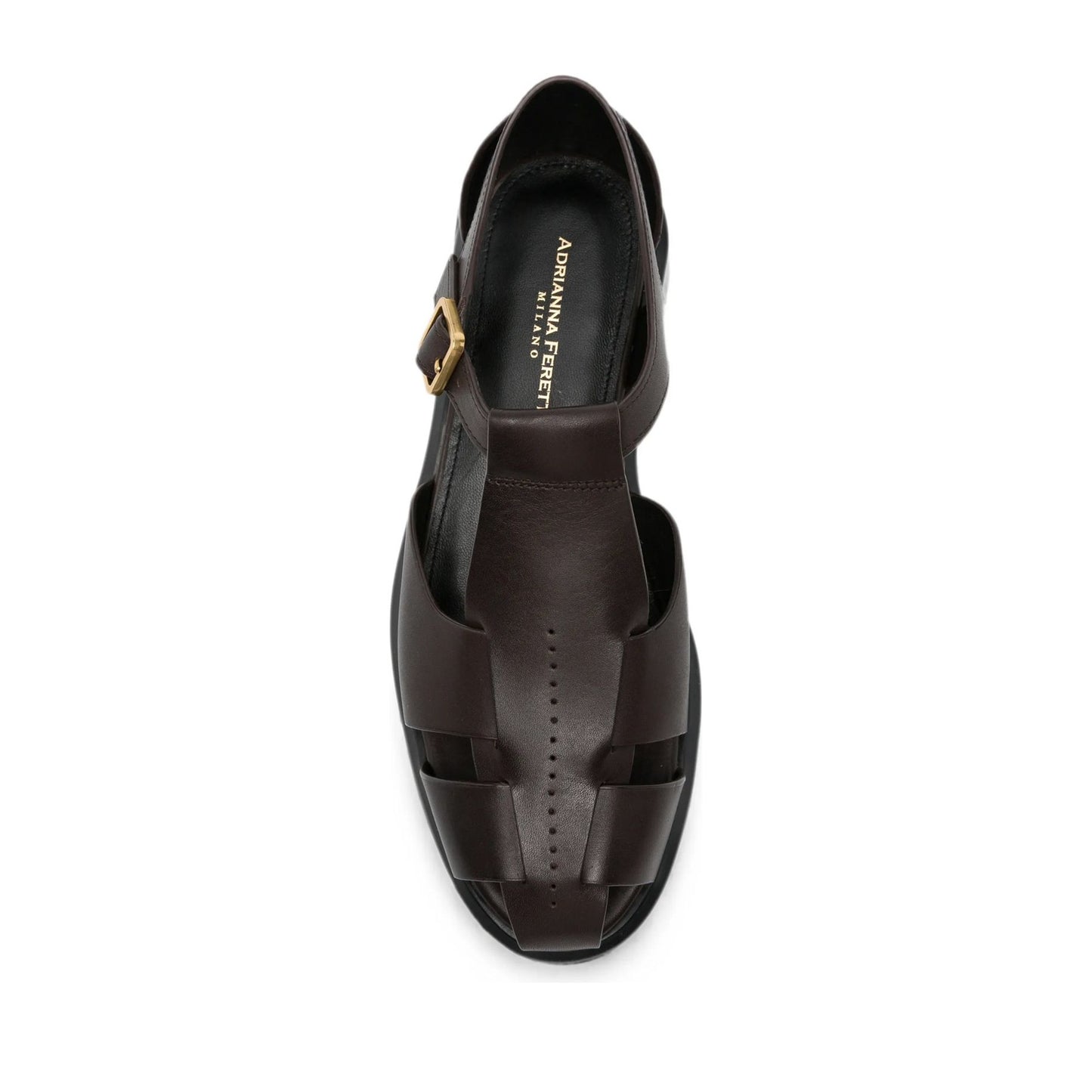 Women's Brown Open-Toe Sandals