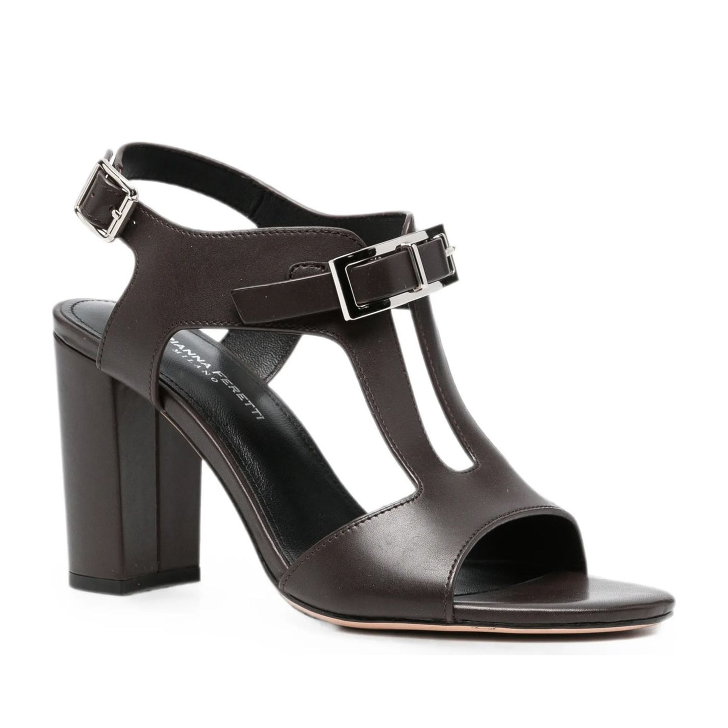 Women's Brown Open-Toe Sandals