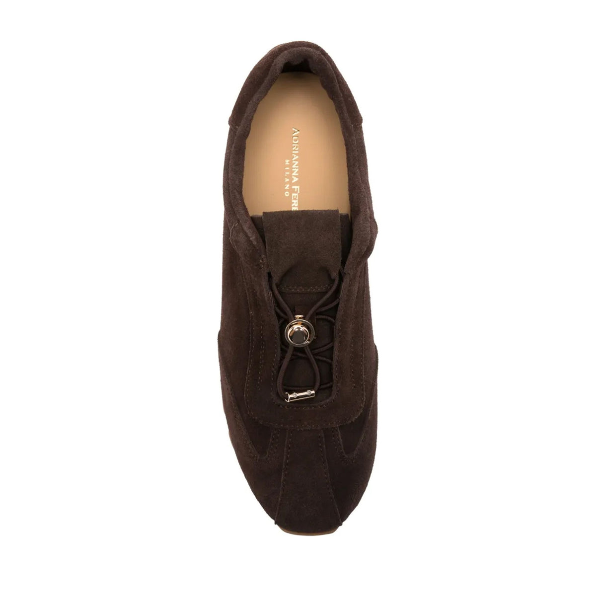 Women's Brown Wedge Fashion Sneakers