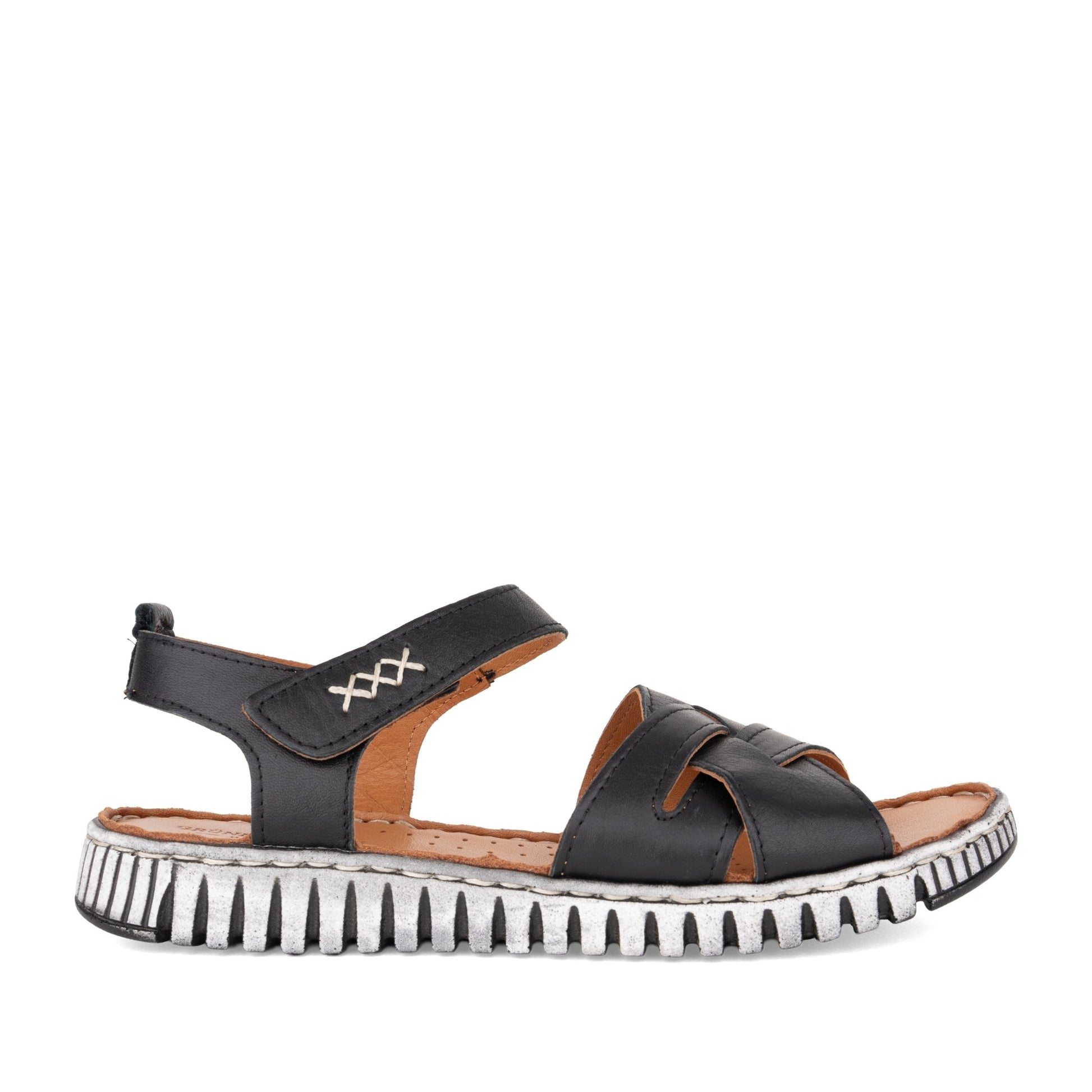 Women's Black Open-Toe Sandals