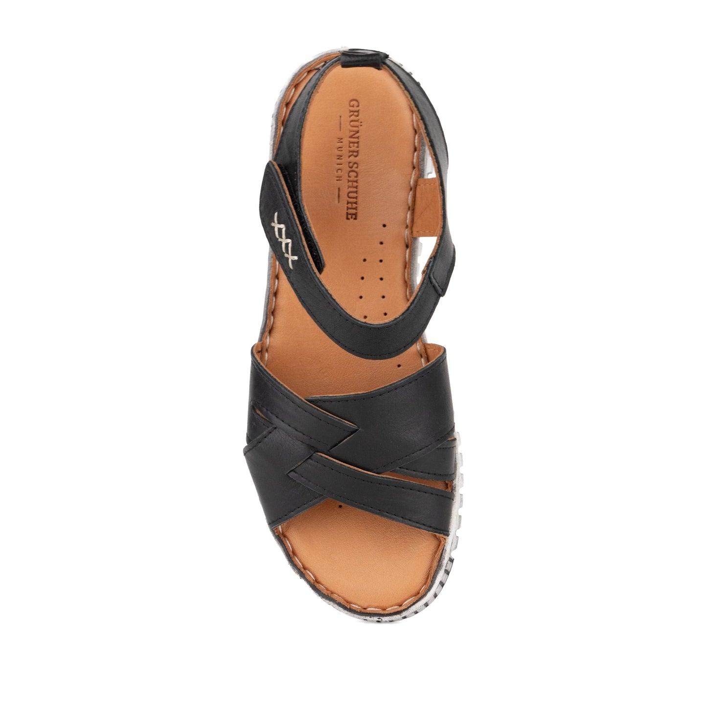 Women's Black Open-Toe Sandals