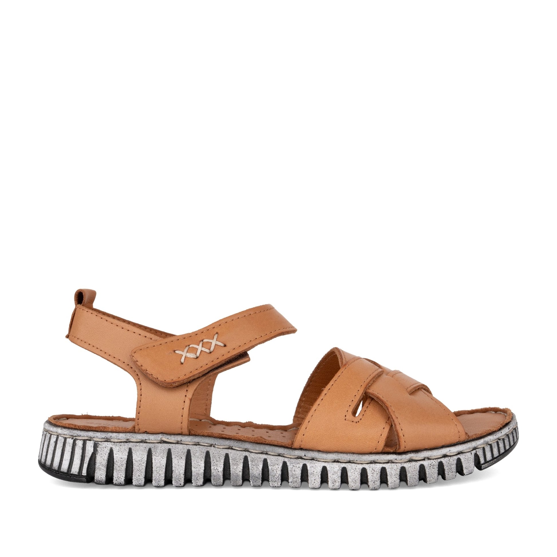 Women's Brown Open-Toe Sandals