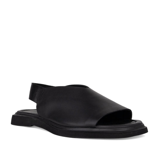 Women's Black Open-Toe Sandals