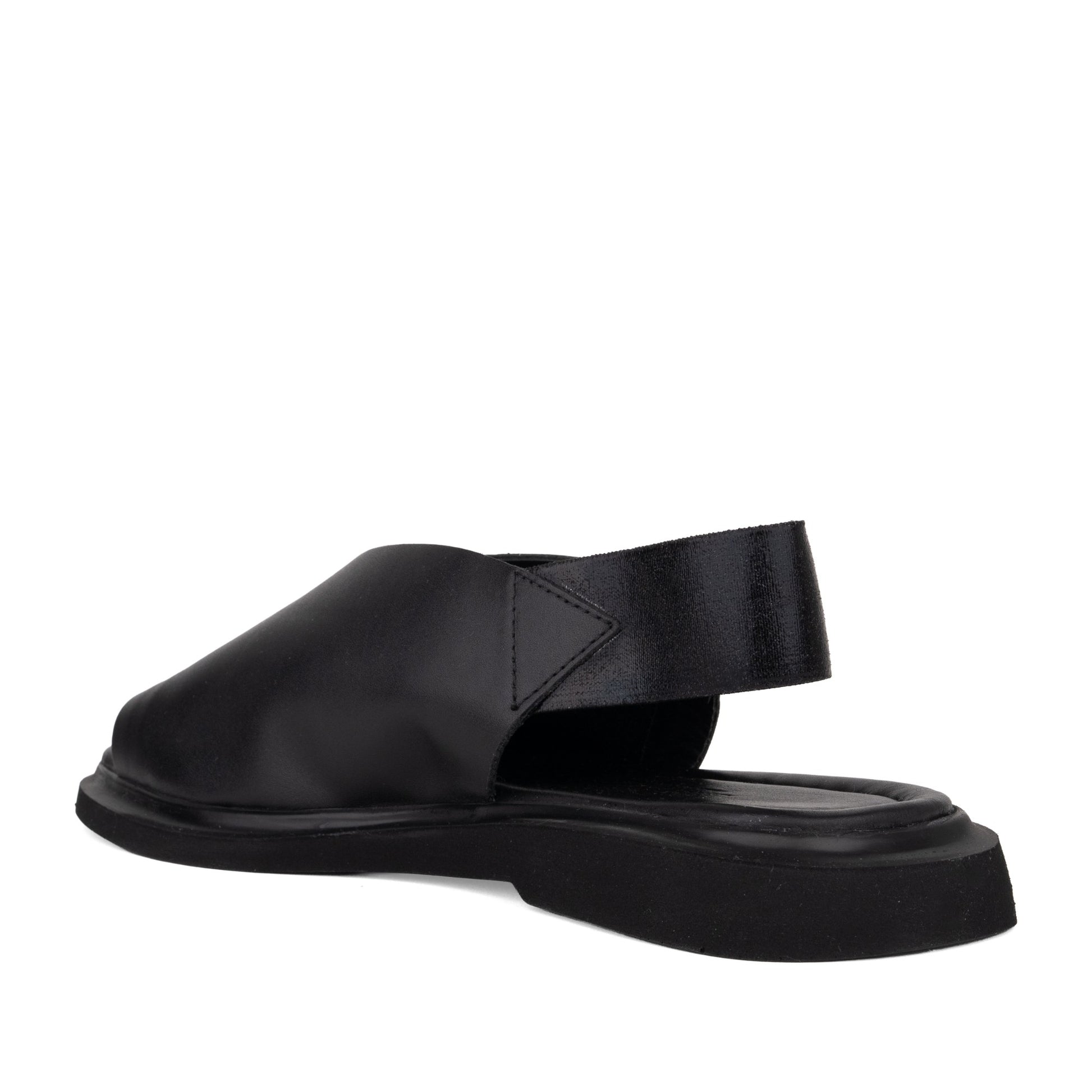 Women's Black Open-Toe Sandals