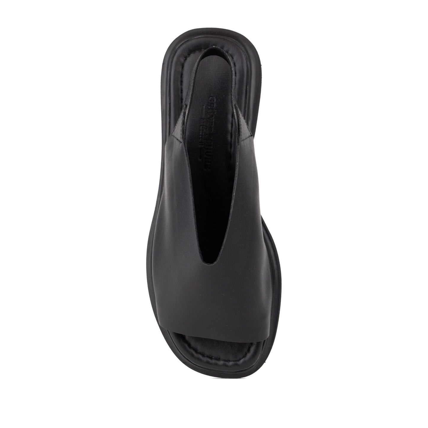 Women's Black Open-Toe Sandals